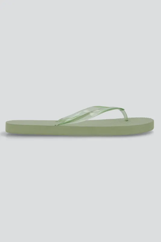 Flip flop chinela transparente a tono sold by Shasa