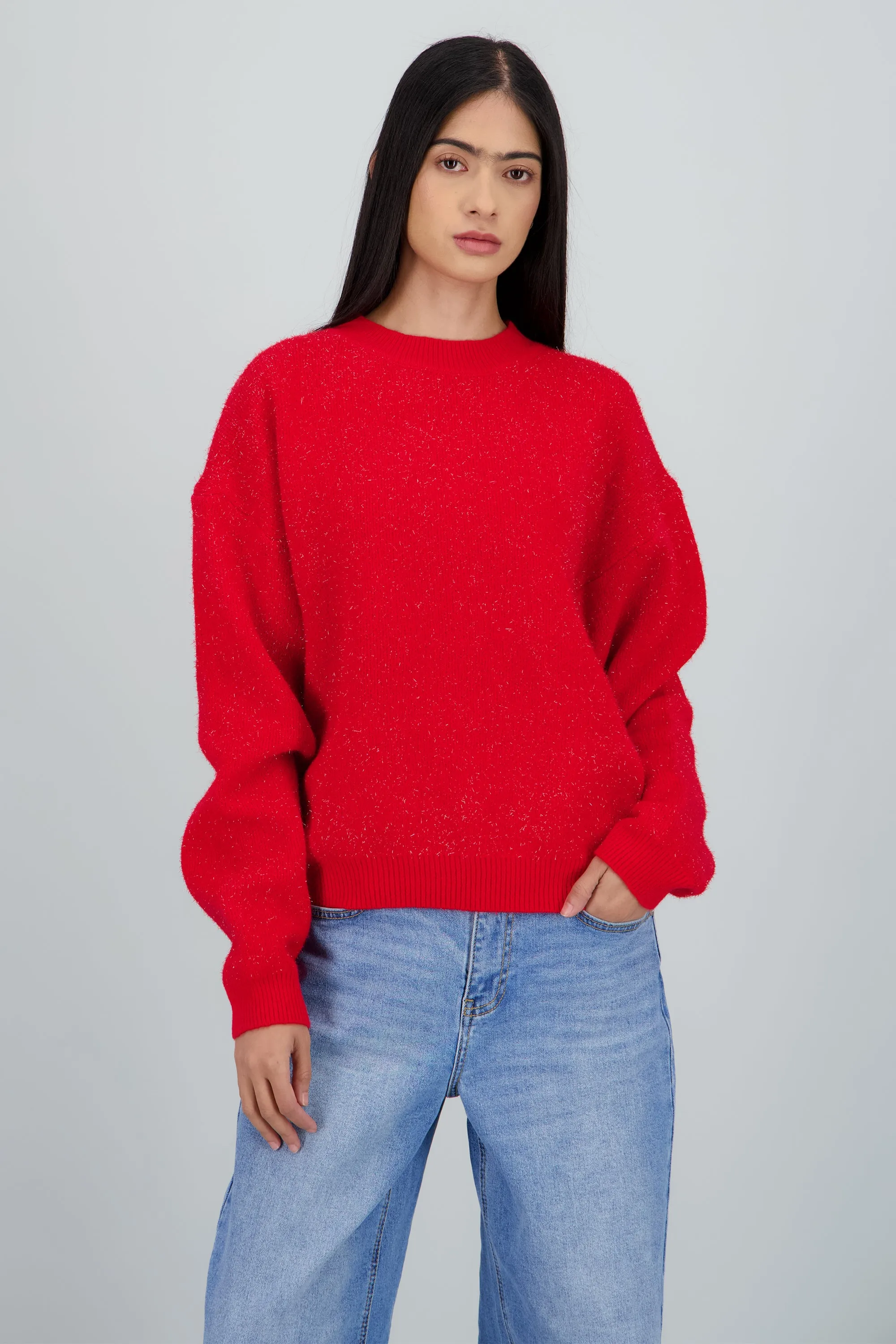 Sueter liso con lurex sold by Shasa