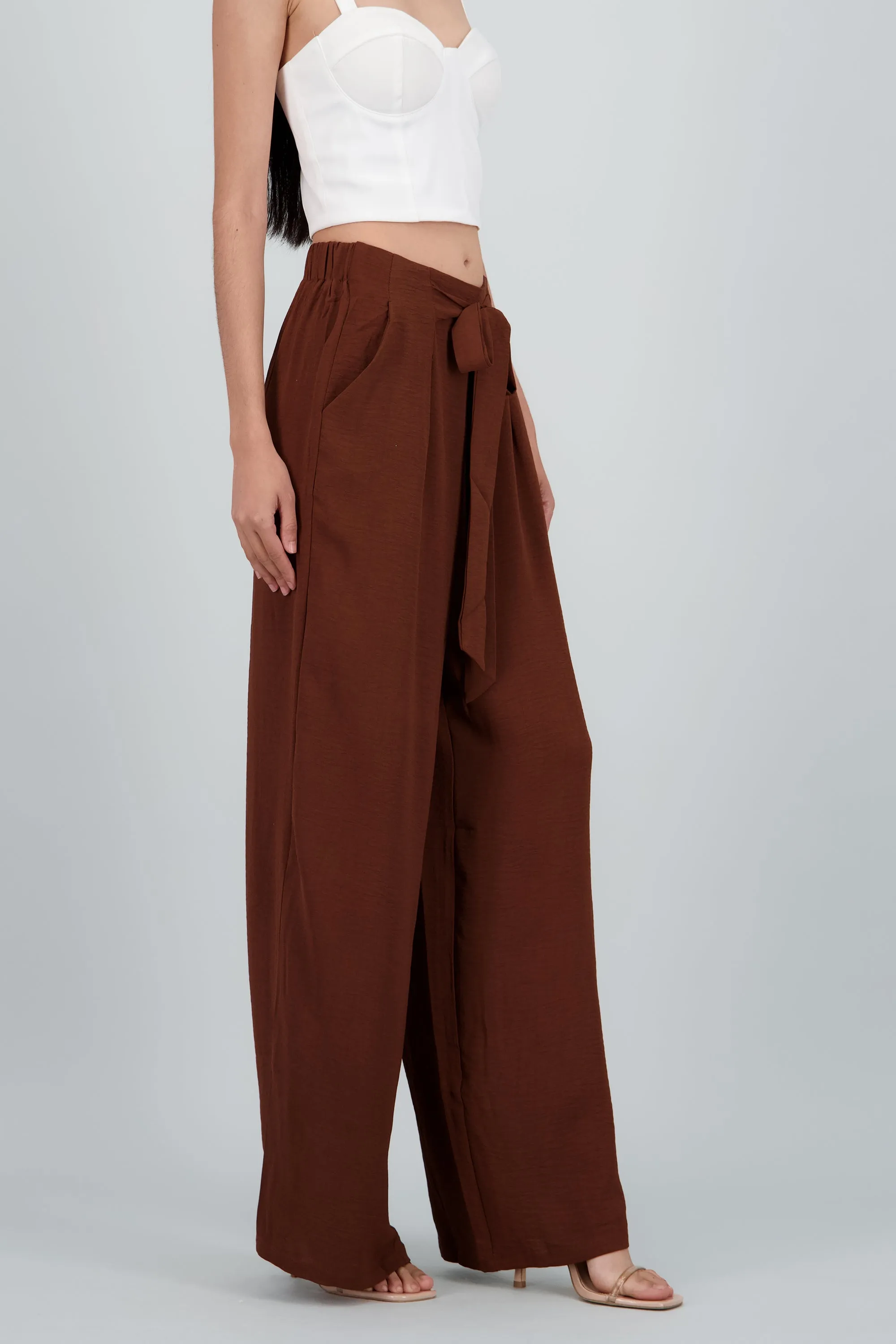 Pantalon amplio detalle amarre sold by Shasa product image thumbnail 3