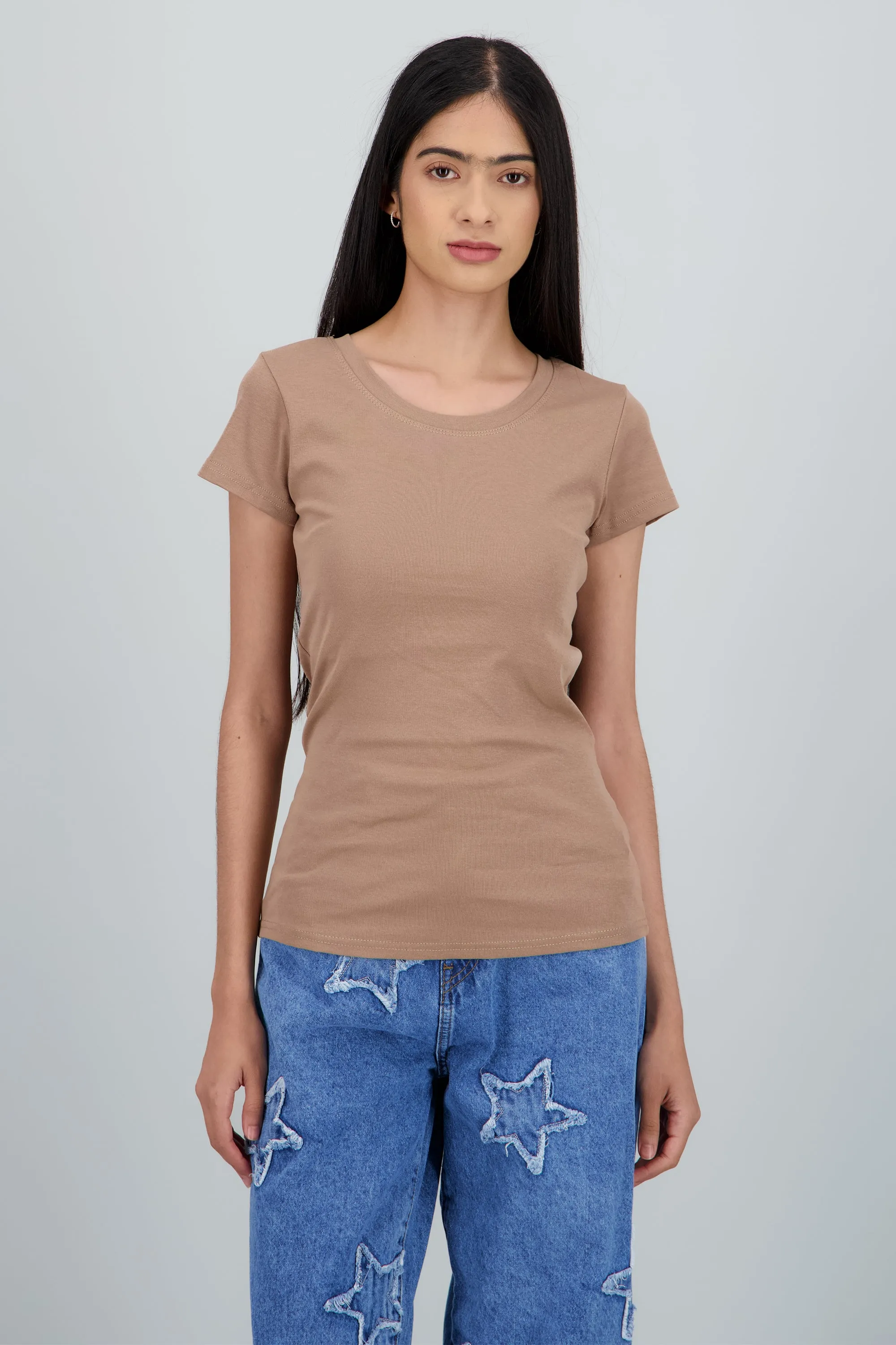 Playera lisa manga corta cuello redondo sold by Shasa product image thumbnail 2