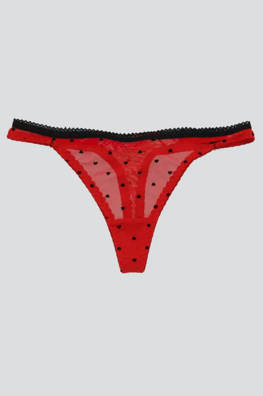 Tanga mini corazones bies sold by Shasa