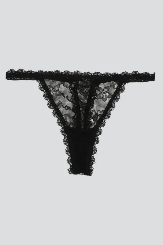 Tanga full encaje tiras sold by Shasa