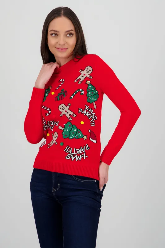 Suéter de navidad x-mas party sold by Shasa