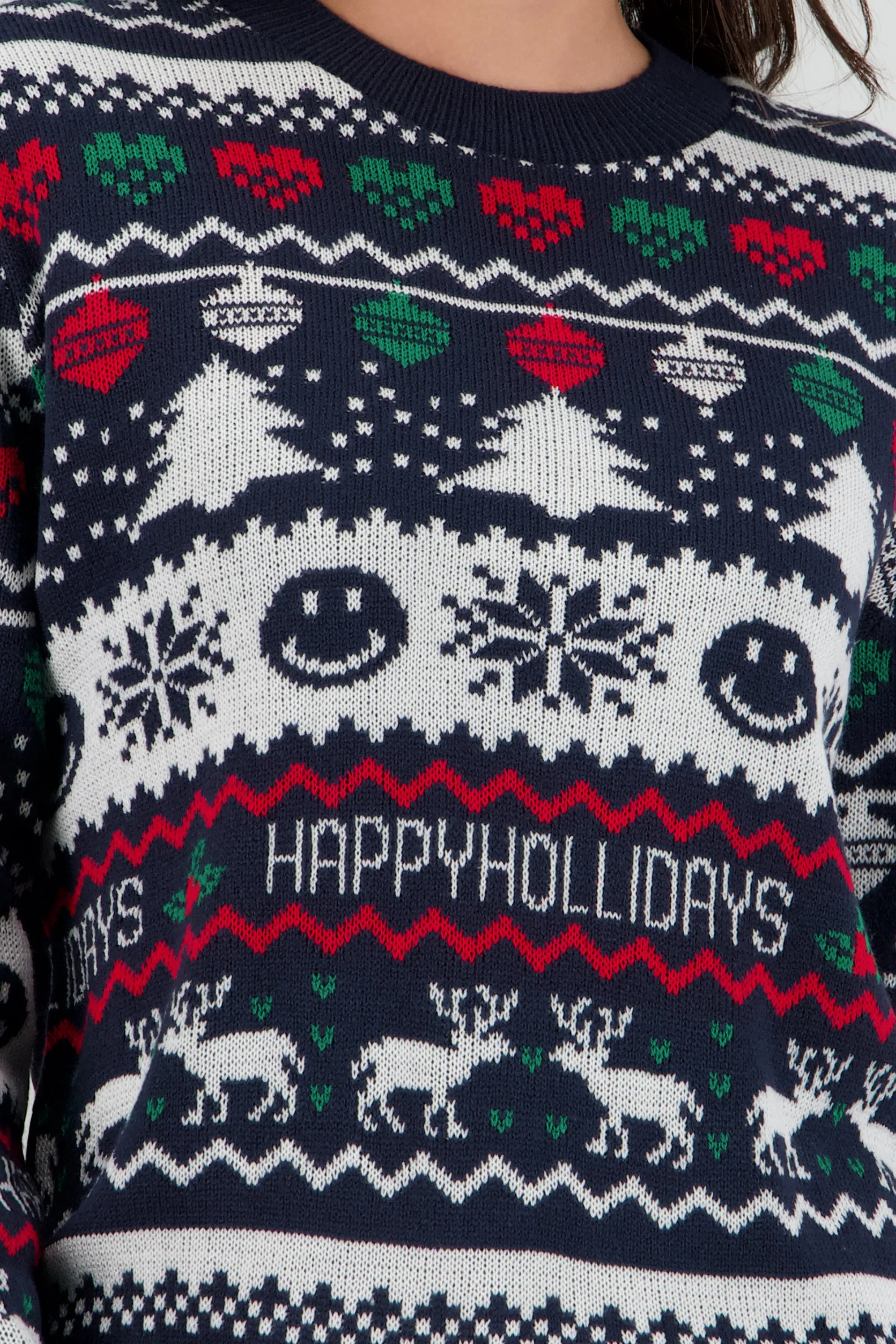 Suéter navidad happy face sold by Shasa product image thumbnail 5