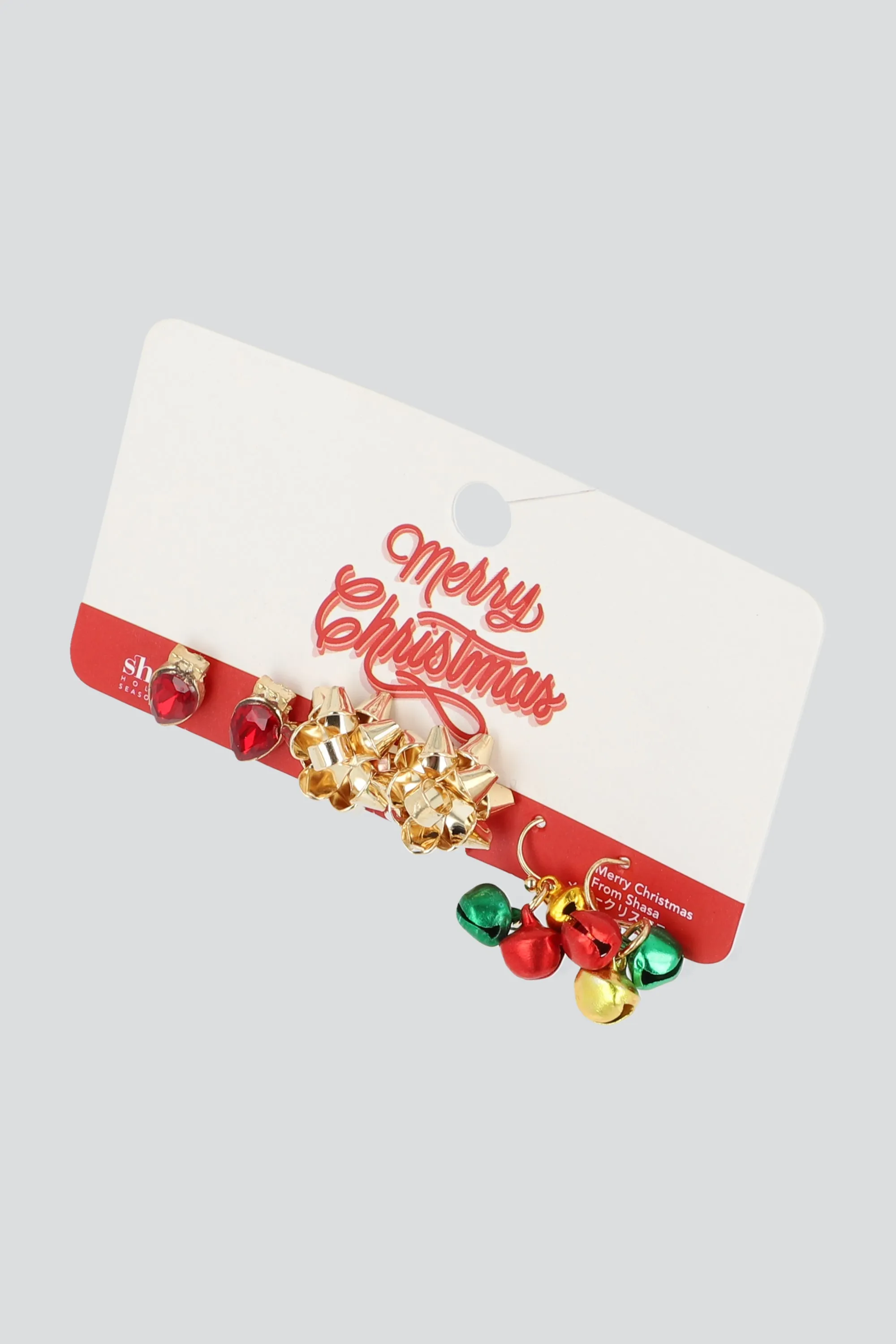 3 PR ARETES FOCO NAVIDEÑO sold by Shasa product image thumbnail 4