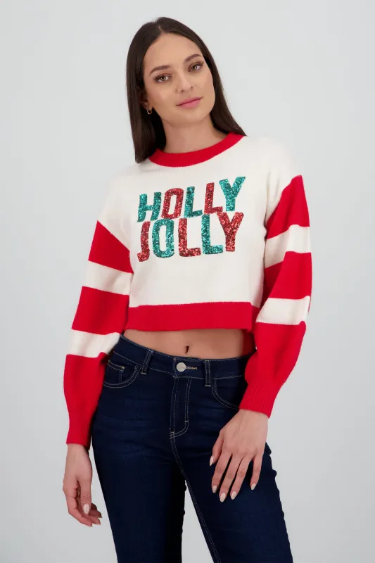 Sueter navideño Holly Jolly sold by Shasa