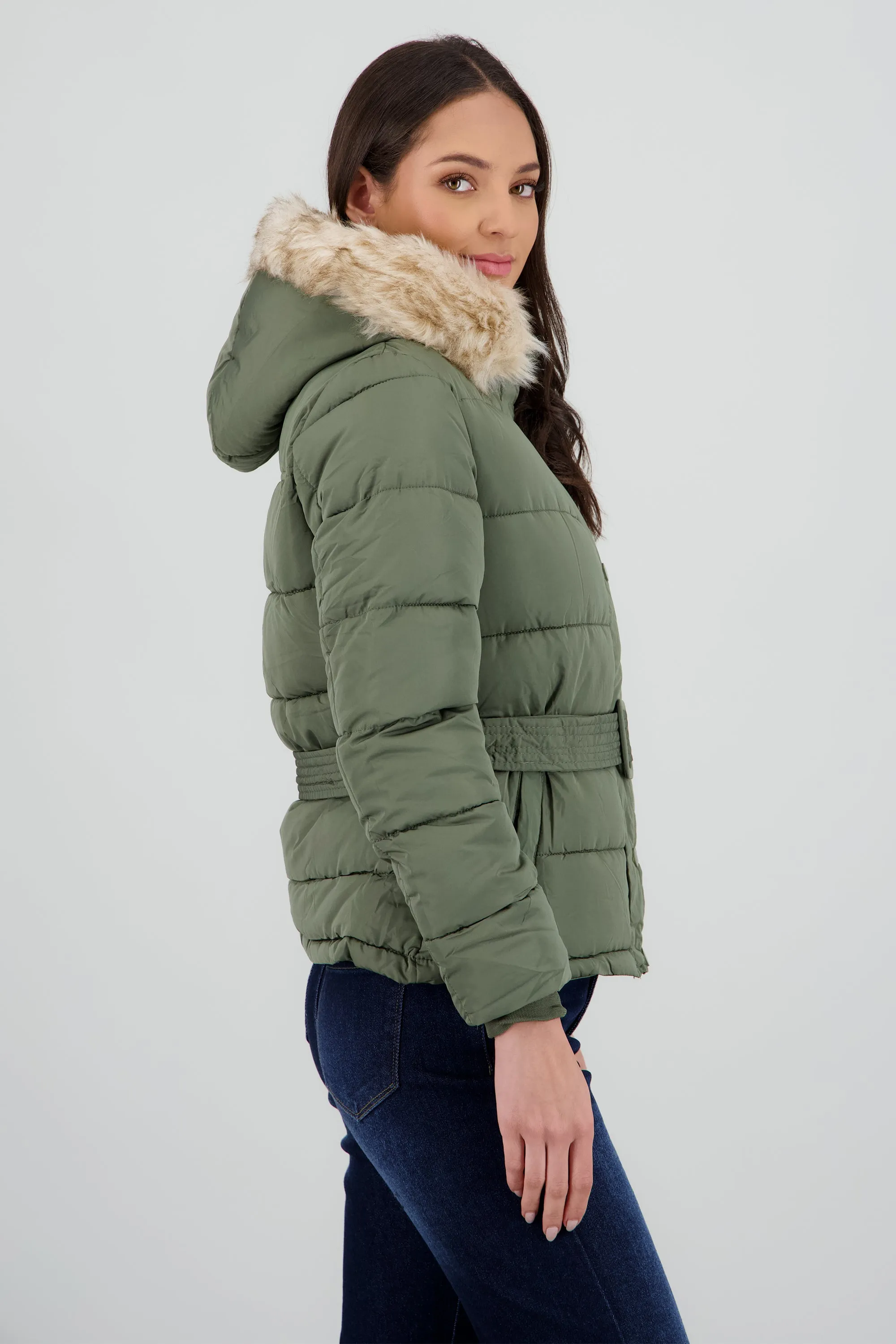 Puffer con cinturon sold by Shasa product image thumbnail 3