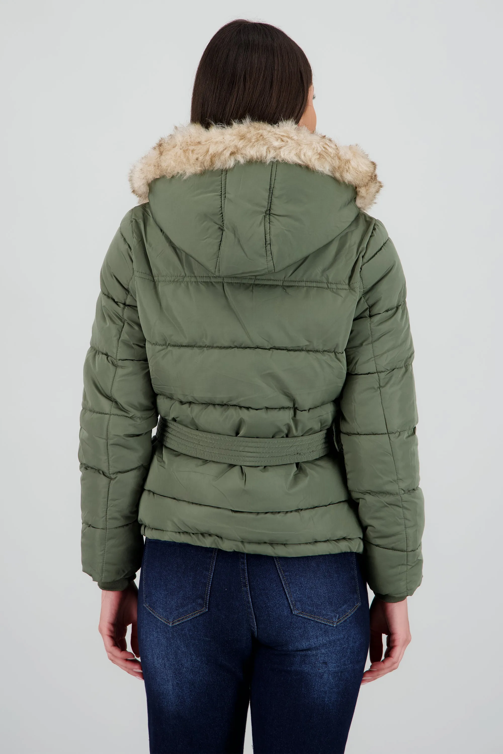 Puffer con cinturon sold by Shasa product image thumbnail 4