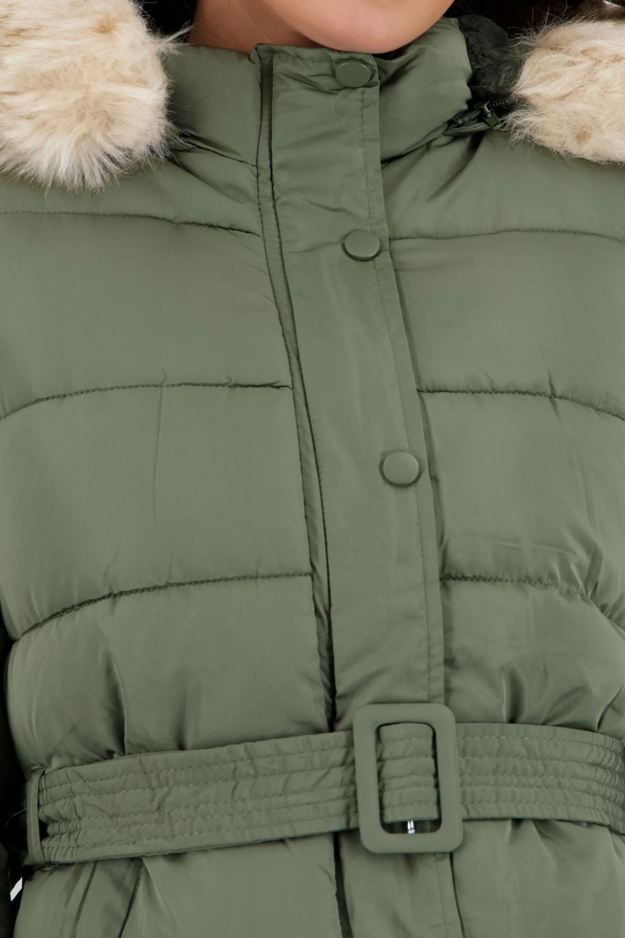 Puffer con cinturon sold by Shasa product image thumbnail 5