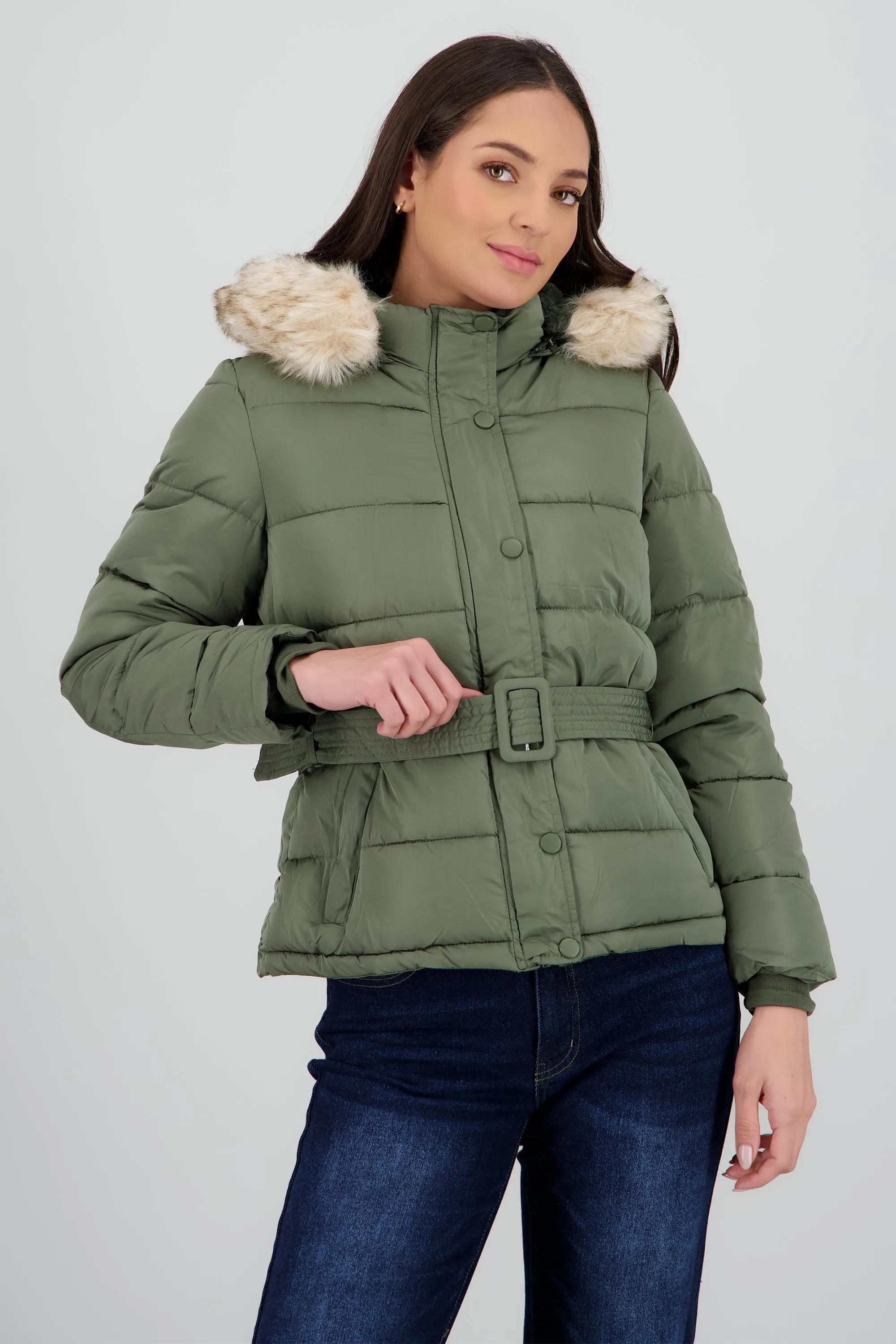 Puffer con cinturon sold by Shasa product image thumbnail 2