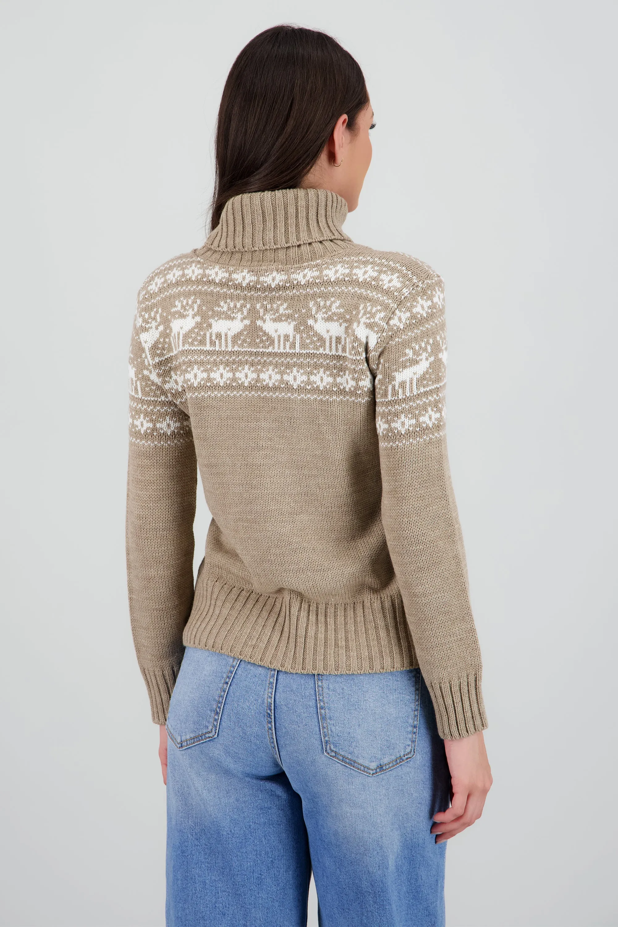 Sueter renos grecas cuello alto sold by Shasa product image thumbnail 4