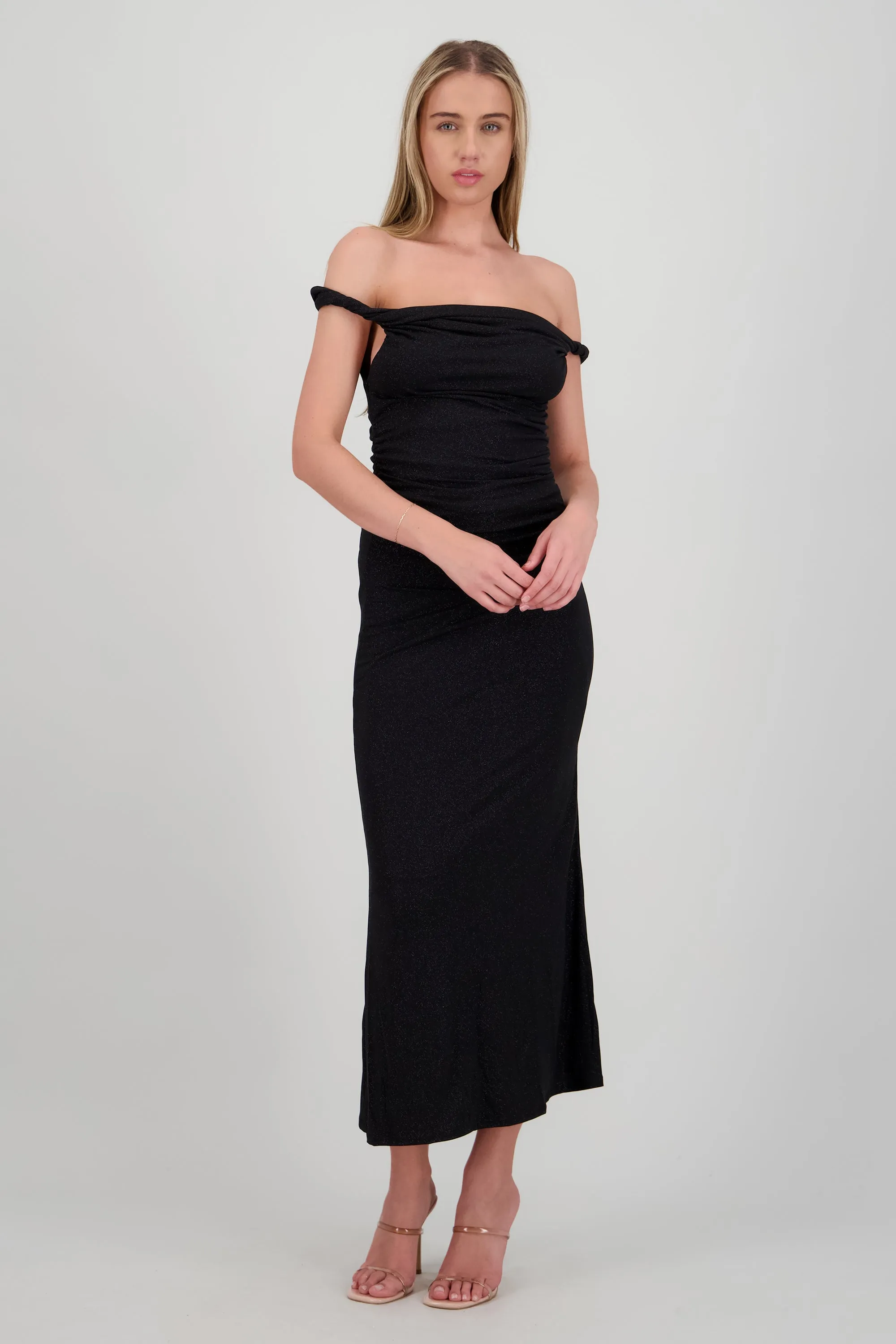 Vestido drapeado brillos sold by Shasa product image thumbnail 2