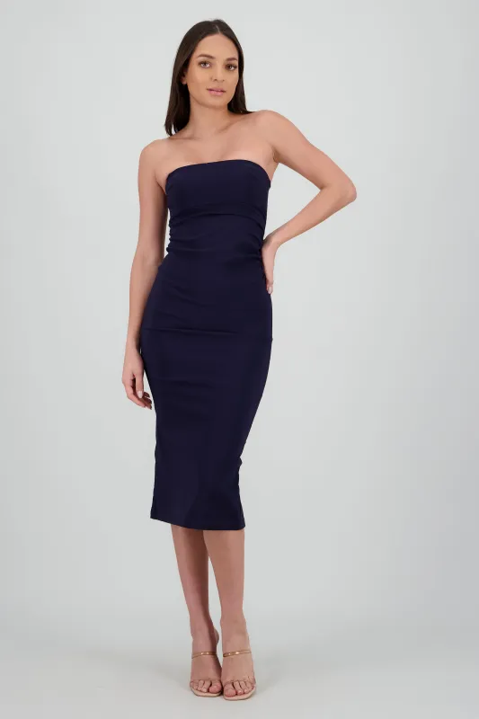 Vestido drapedado tubo sold by Shasa