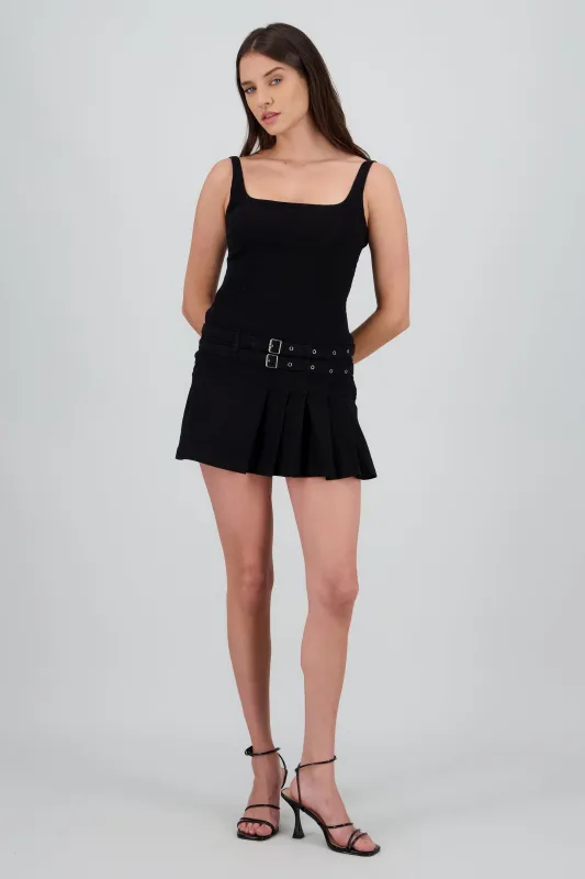 Vestido doble hebilla tablas sold by Shasa