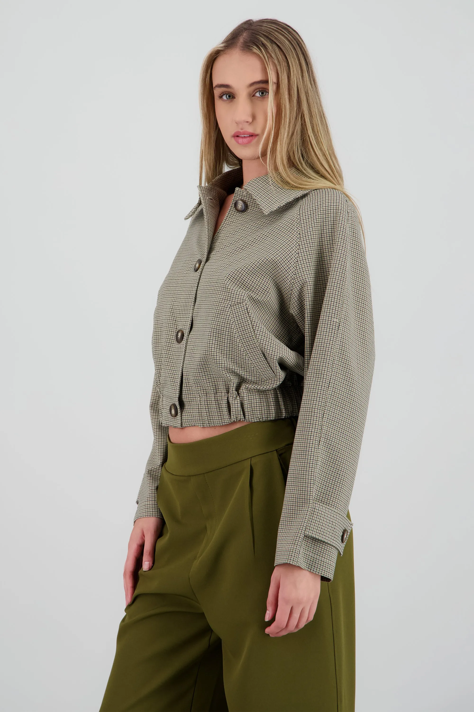 Chamarra ligera cuadros sold by Shasa product image thumbnail 3