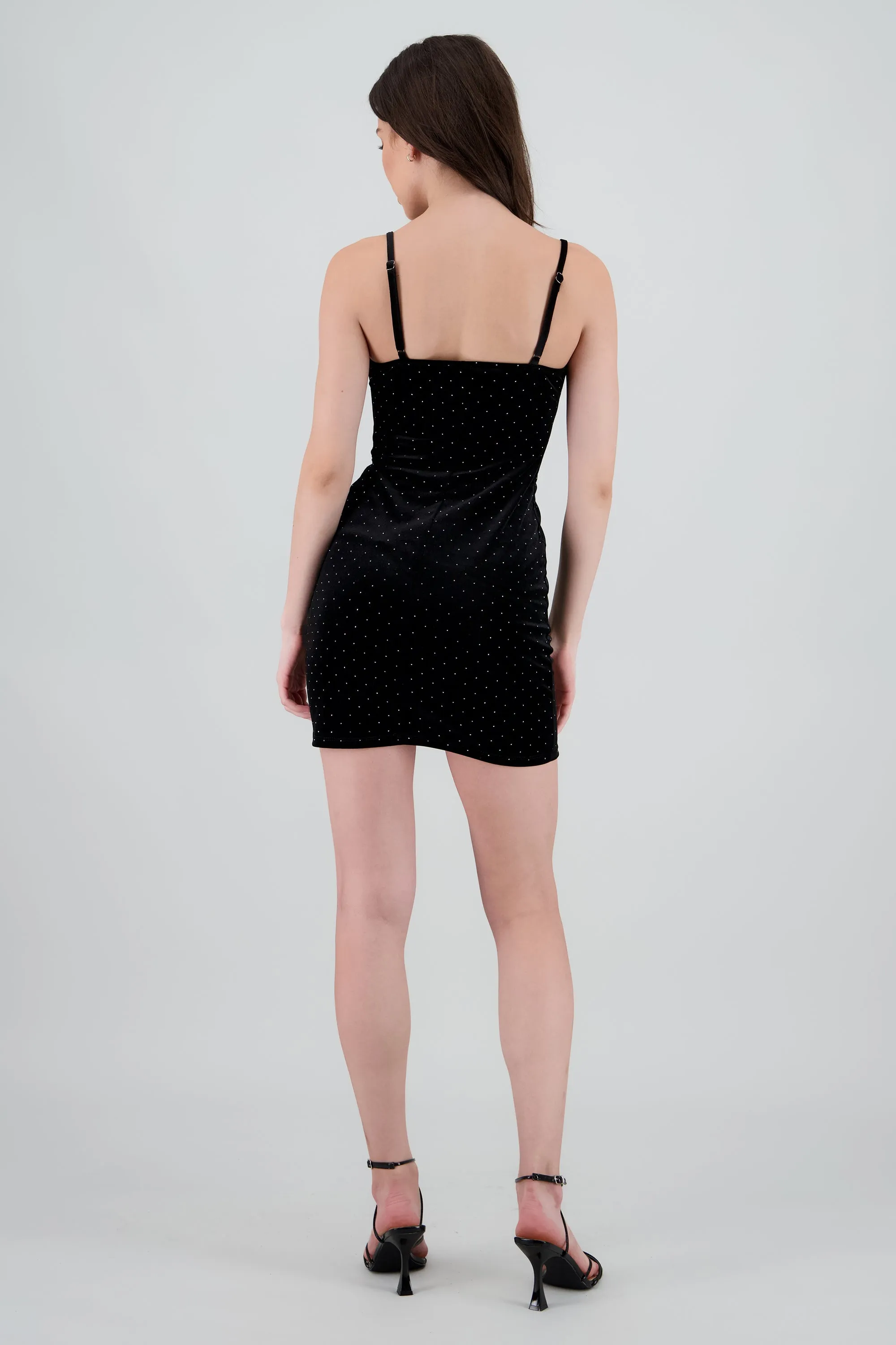 Vestido mini velvet brillos sold by Shasa product image thumbnail 4