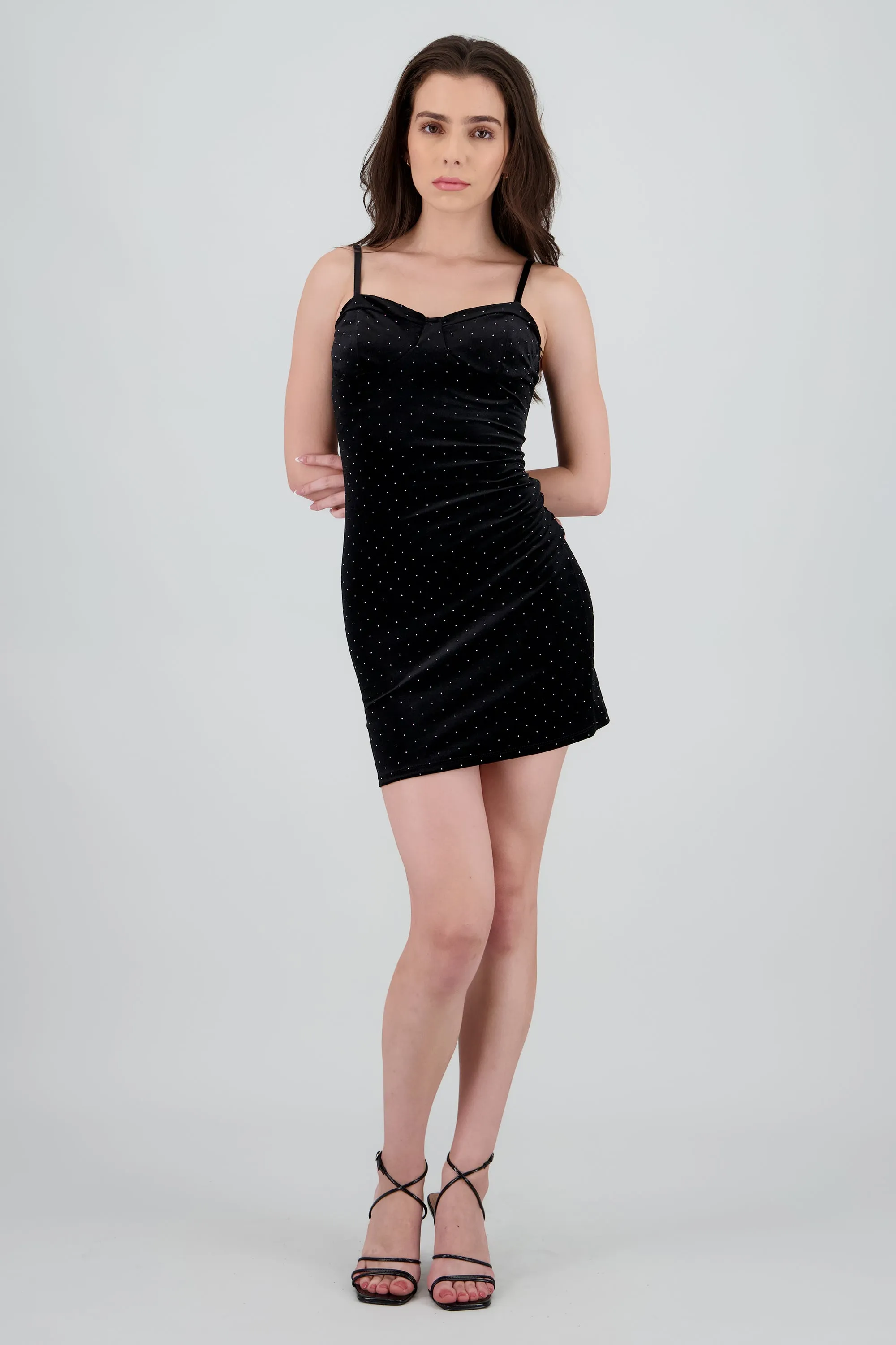 Vestido mini velvet brillos sold by Shasa