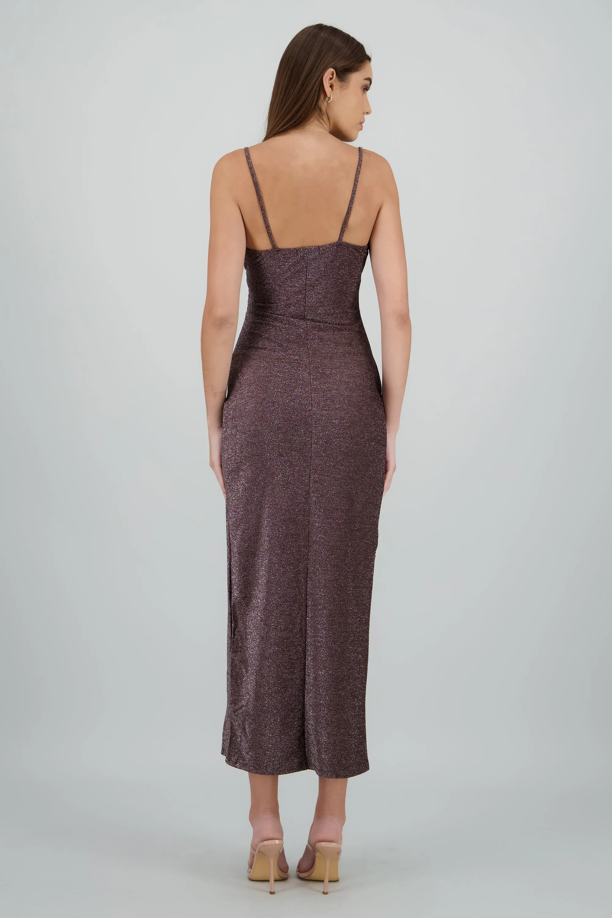 Vestido tirantes detalle brillos drapeado sold by Shasa product image thumbnail 4