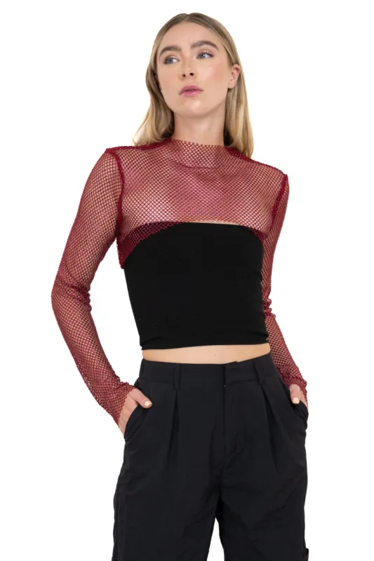 Top mangas red brillos sold by Shasa