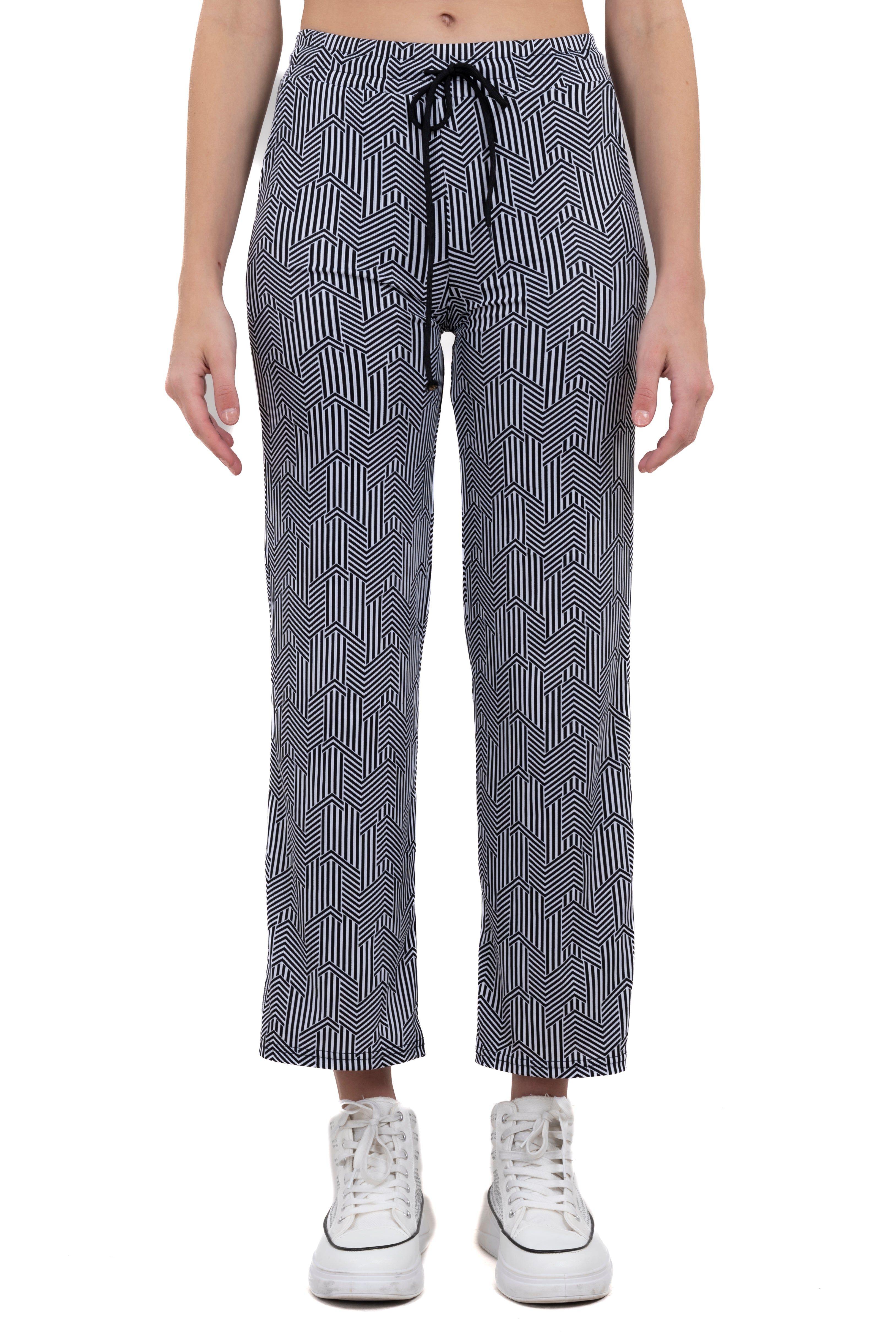 Pantalón wide leg líneas geométricas sold by Shasa product image thumbnail 5