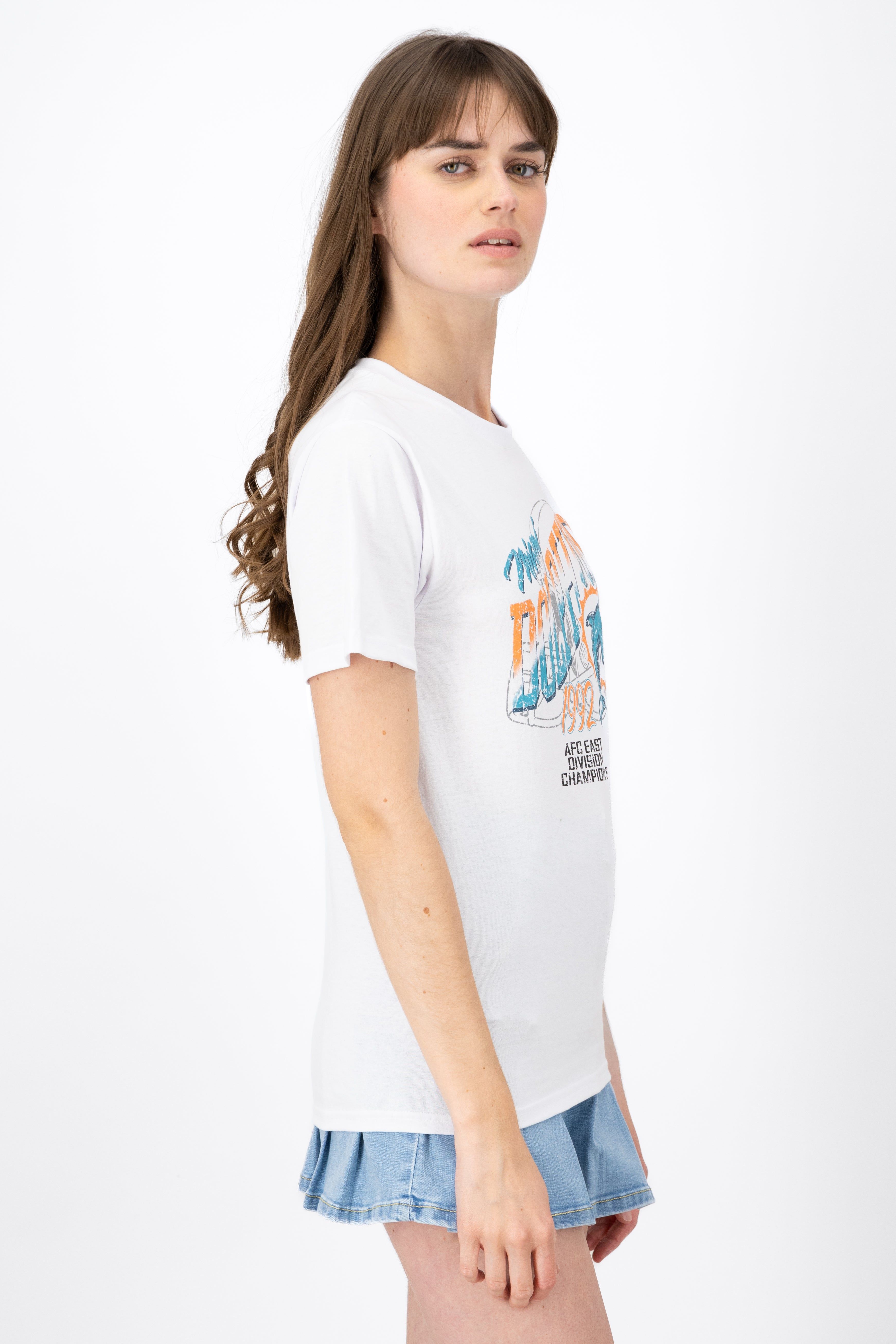 Playera Dolphins Manga Corta Over sold by Shasa product image thumbnail 3