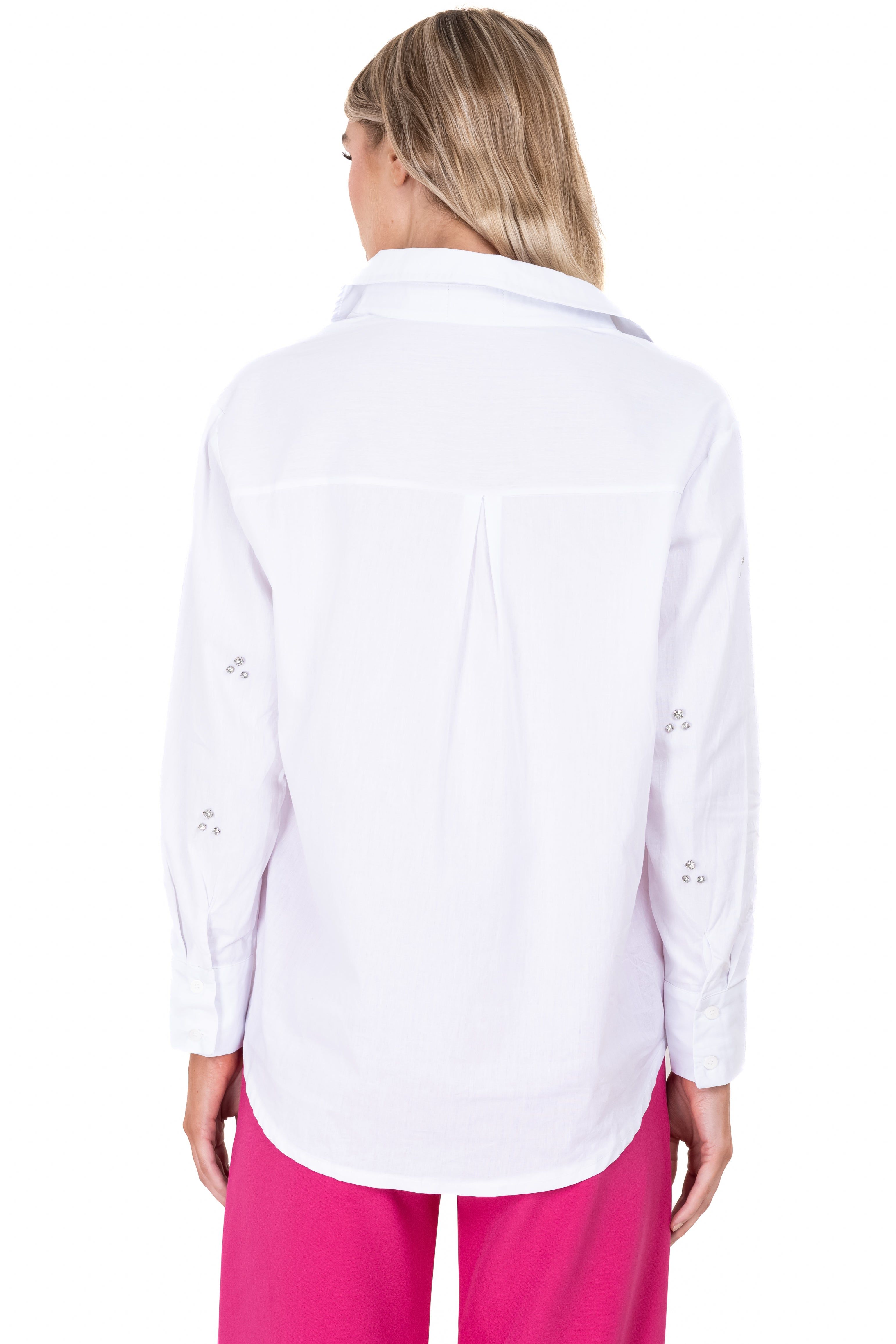 Camisa cuello solapa brillos sold by Shasa product image thumbnail 4