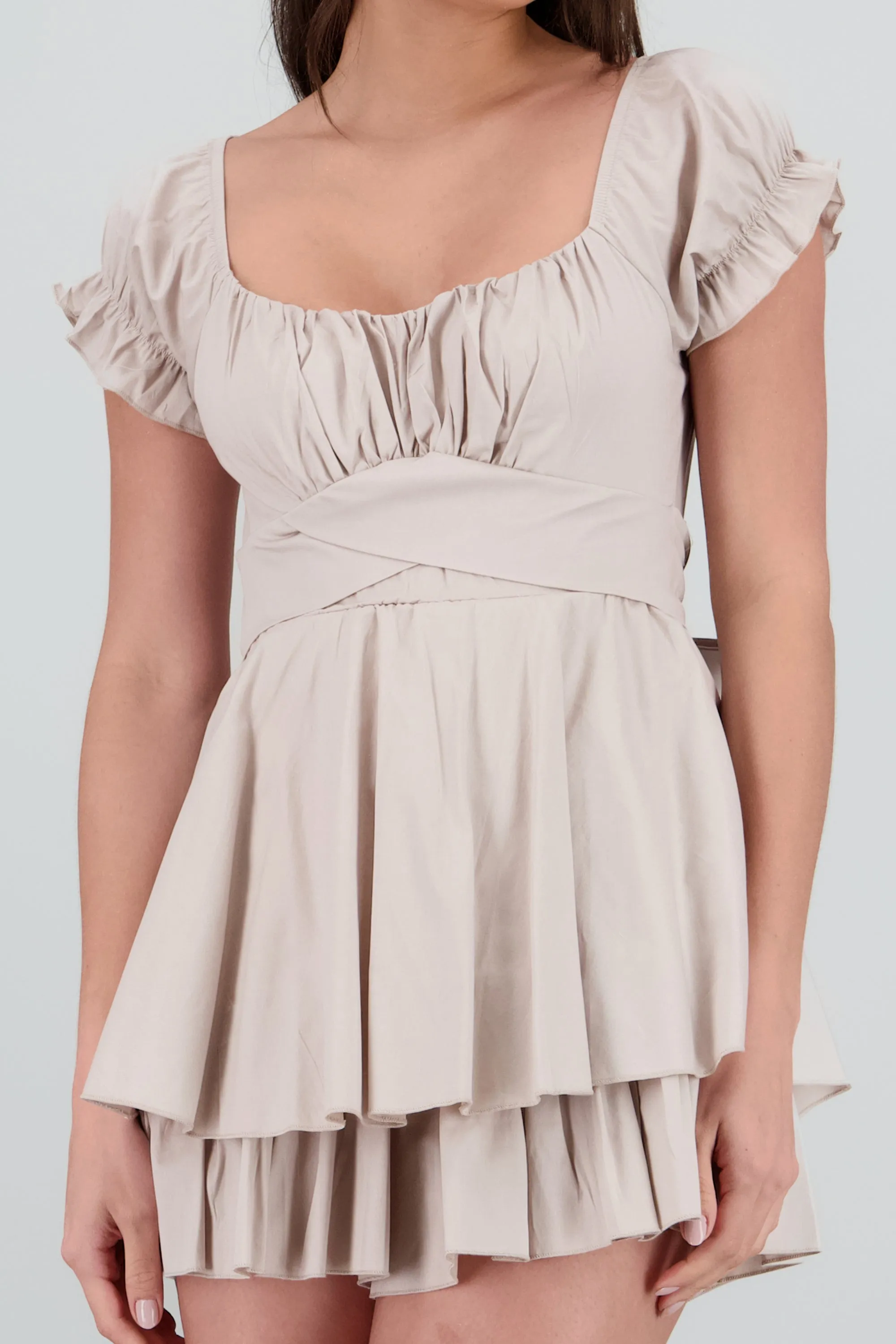 Vestido olanes manga corta sold by Shasa product image thumbnail 5