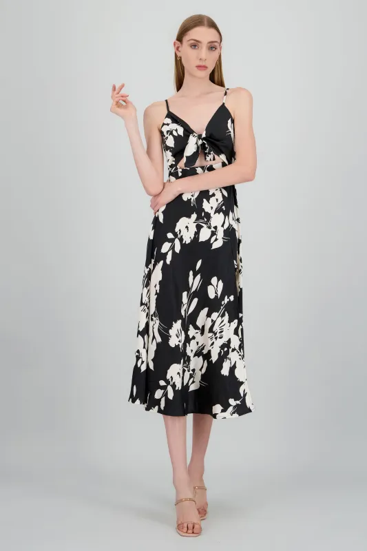 Vestido tirantes detalle abertura sold by Shasa