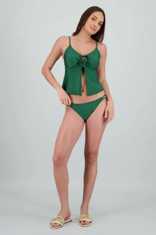 Tankini con abertura frontal sold by Shasa