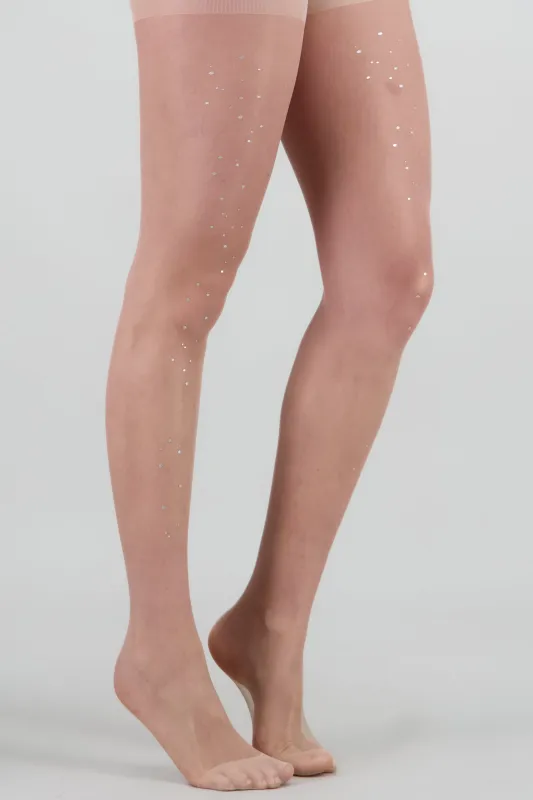 Medias lisas brillos sold by Shasa