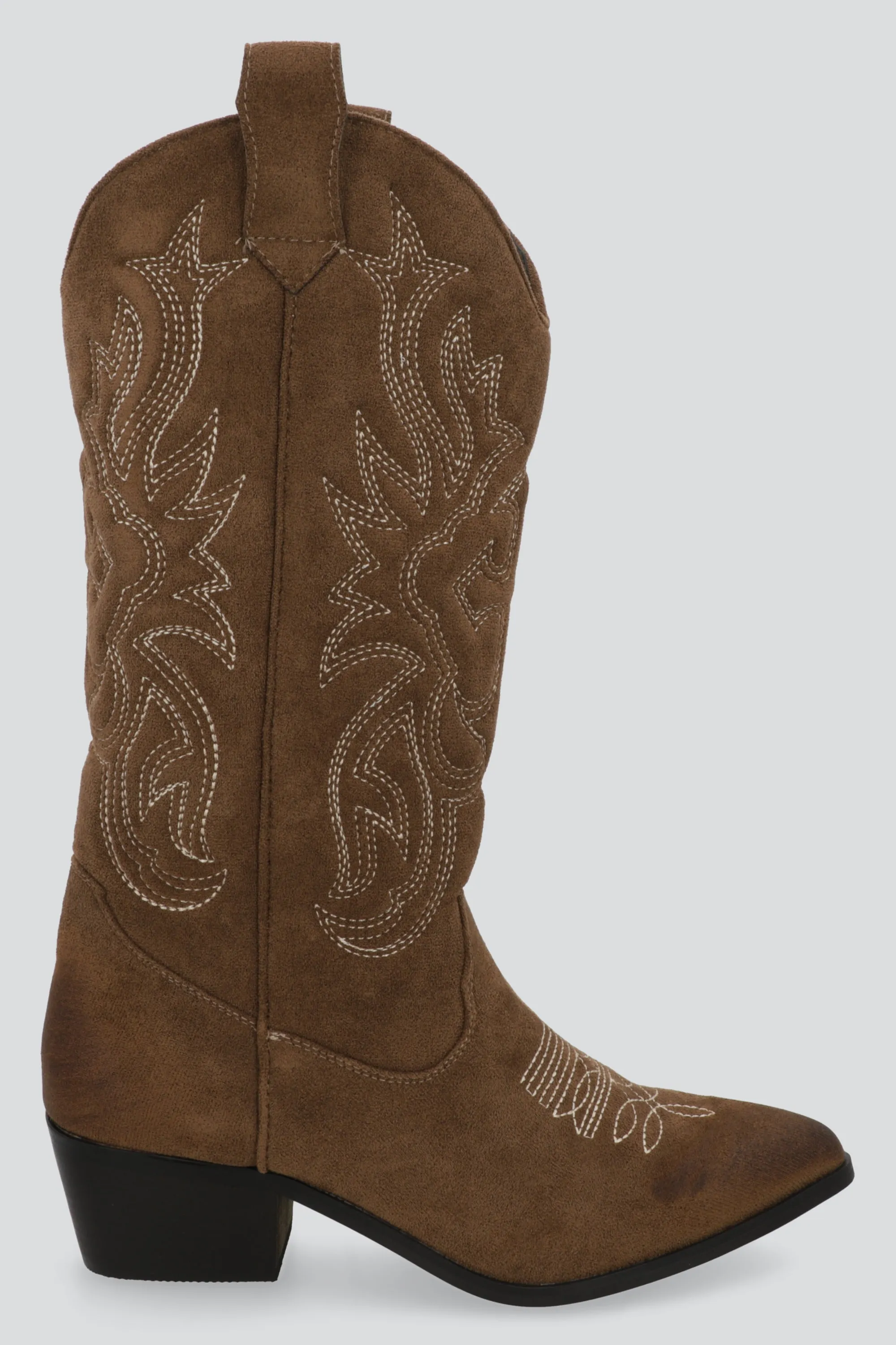 Bota vaquera alta punta desgastada sold by Shasa