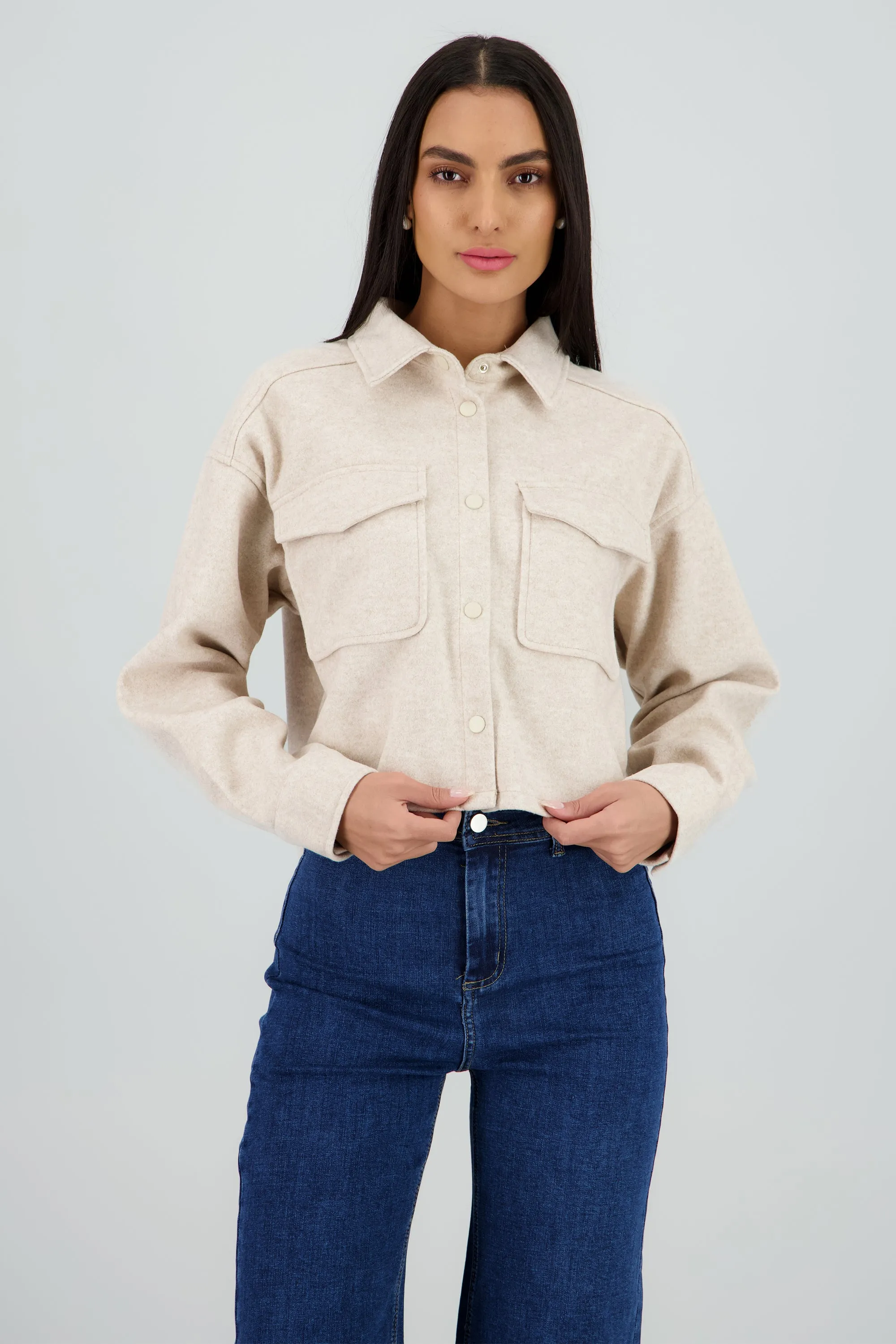 Chamarra crop bolsas parche Hypsters sold by Shasa product image thumbnail 2