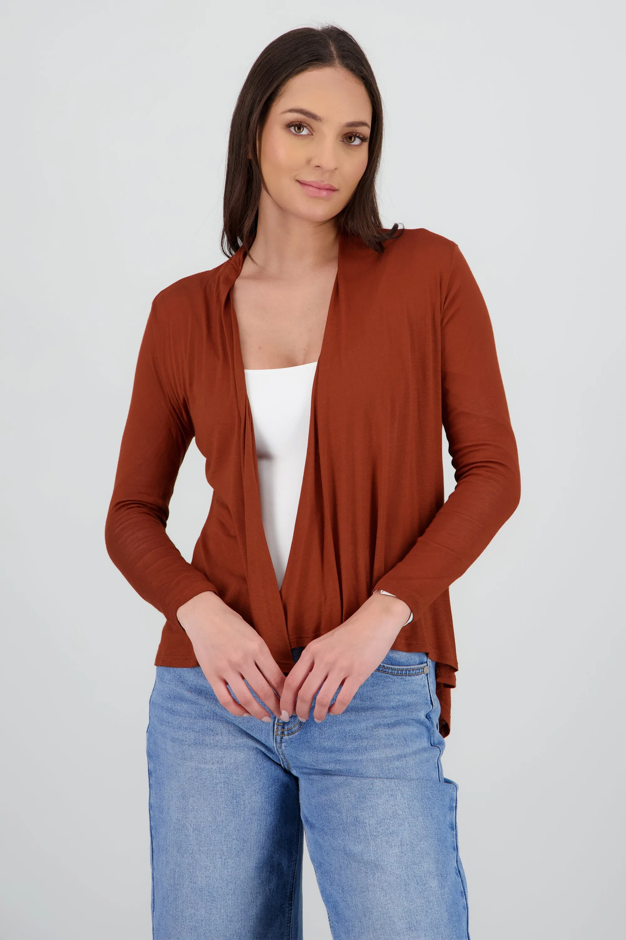 Cárdigan Corto Caída Cascada Manga Larga sold by Shasa product image thumbnail 2