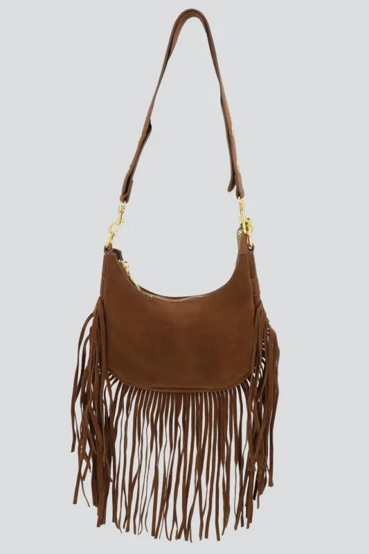 Bolsa shoulder flecos sold by Shasa