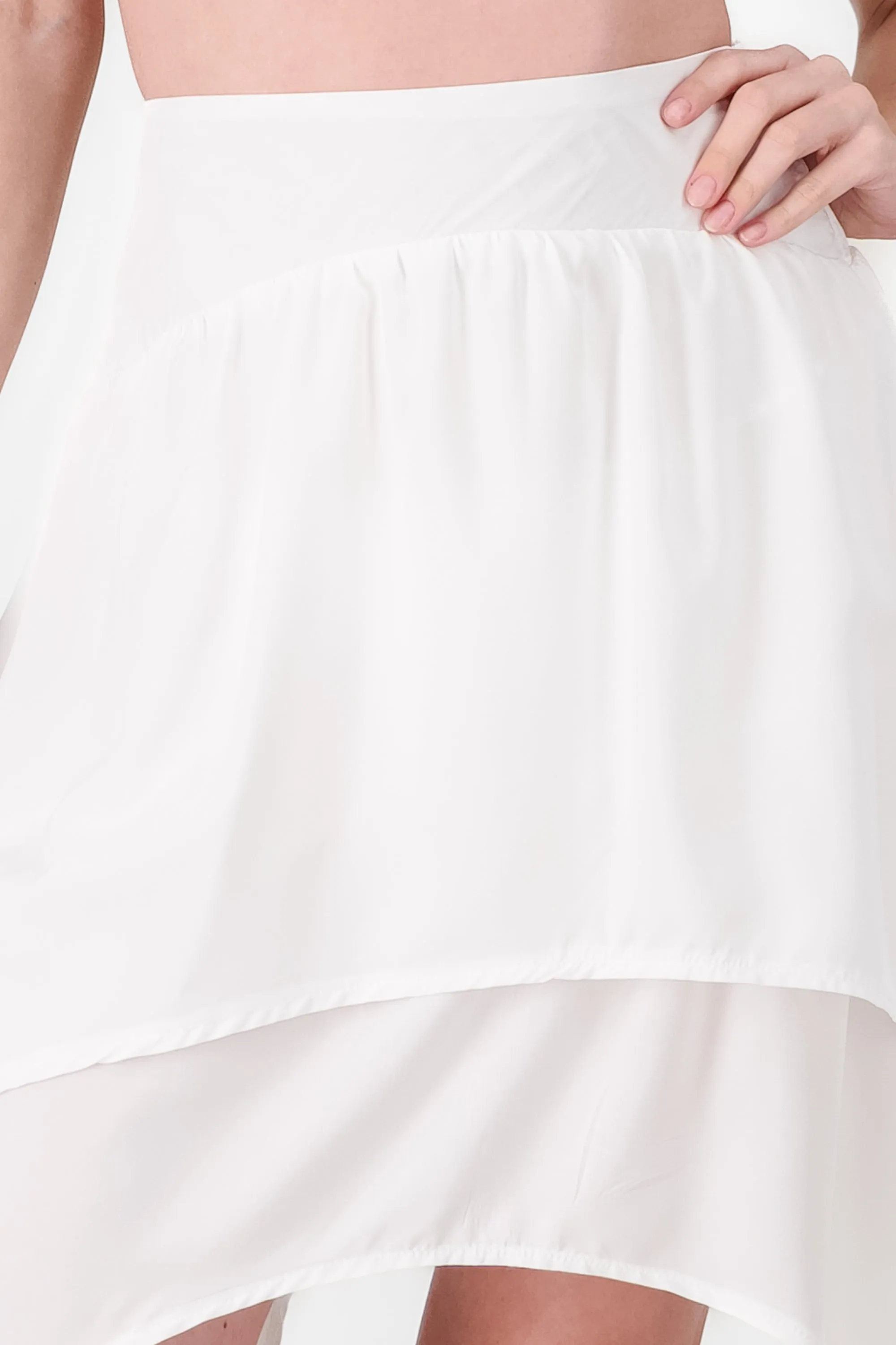 Falda midi asimetrica olan sold by Shasa product image thumbnail 5