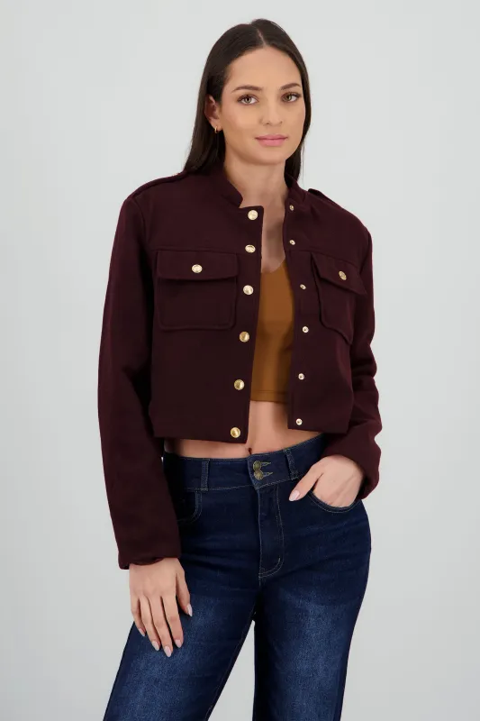 Chamarra bolsas cargo con botones sold by Shasa