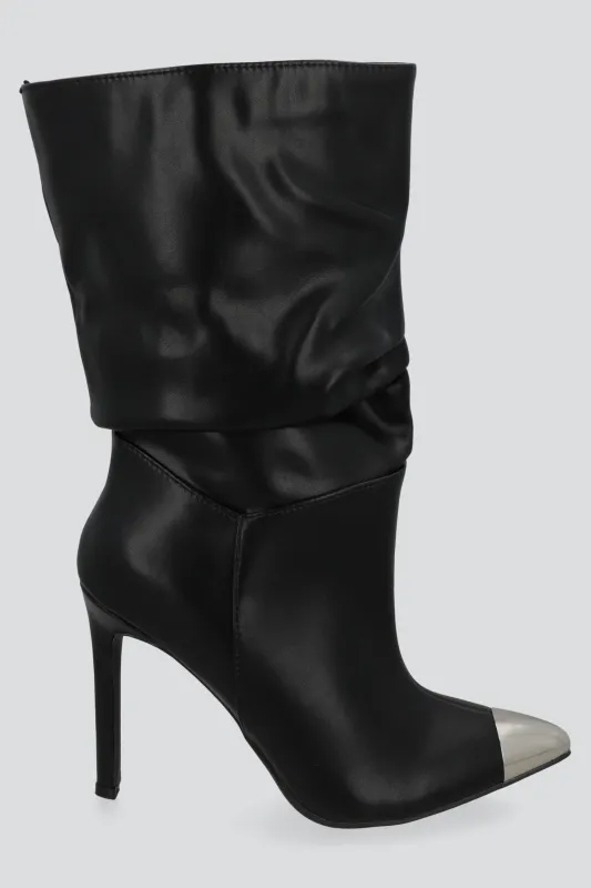 Bota slouchy midi punta metalica sold by Shasa