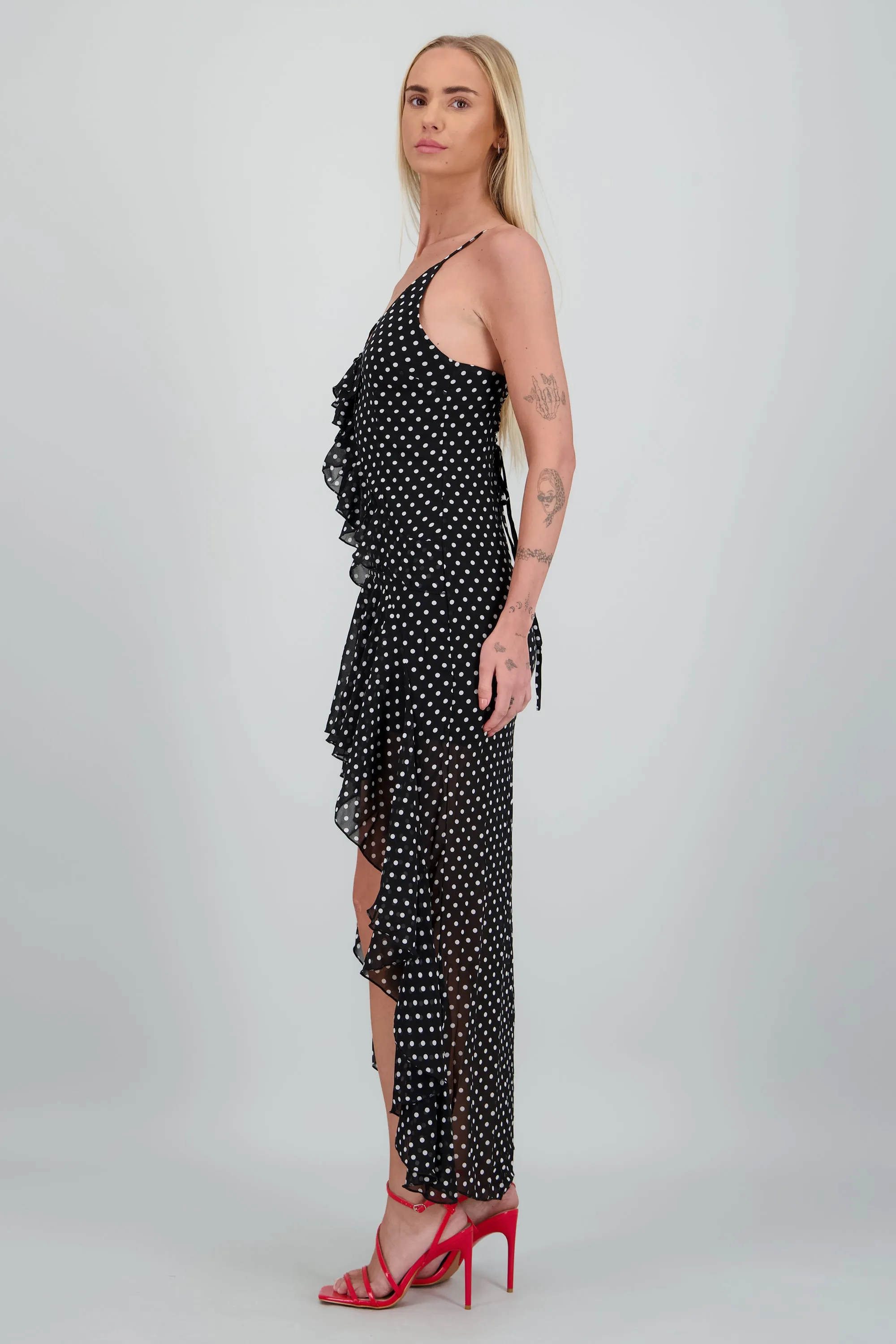 Vestido midi polkadots sold by Shasa product image thumbnail 3