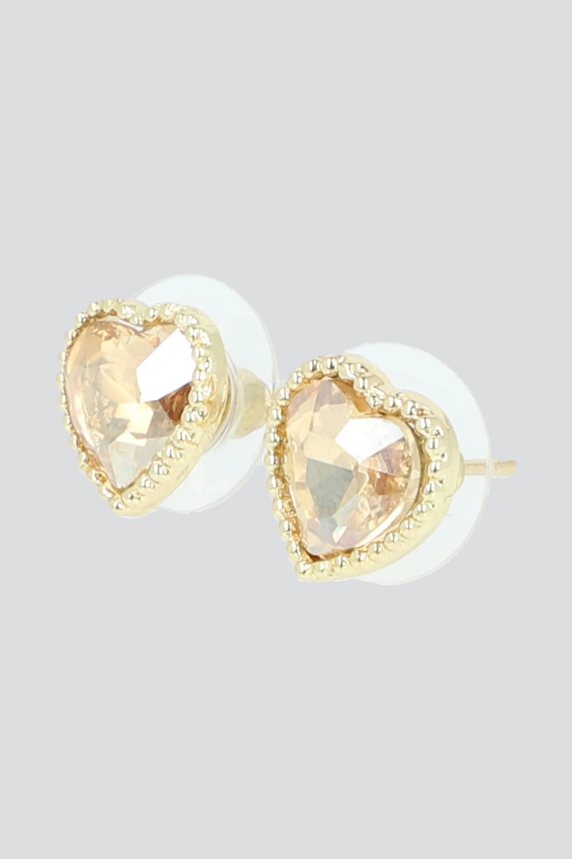 Aretes corazon cristal sold by Shasa product image thumbnail 2