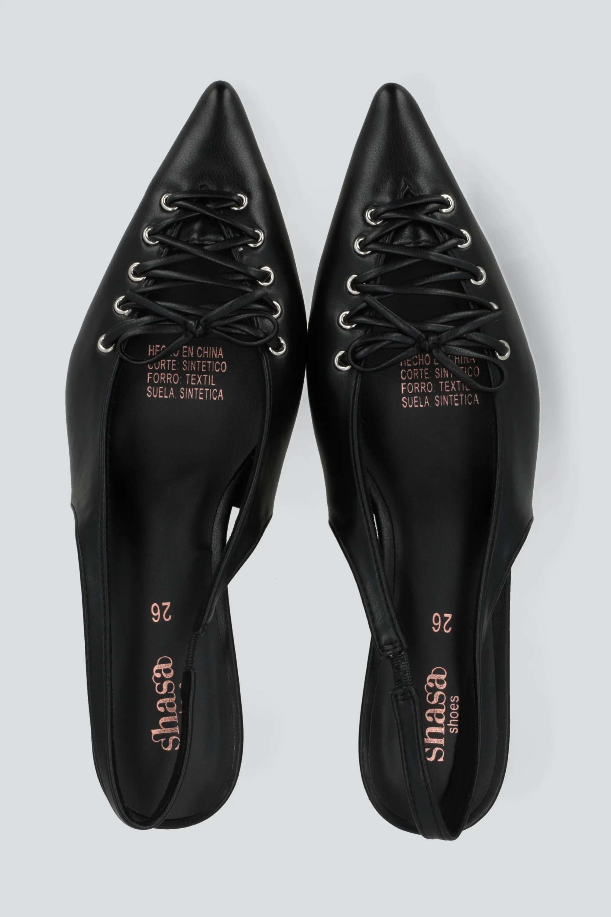 Tacon puntal slingback lace sold by Shasa product image thumbnail 3