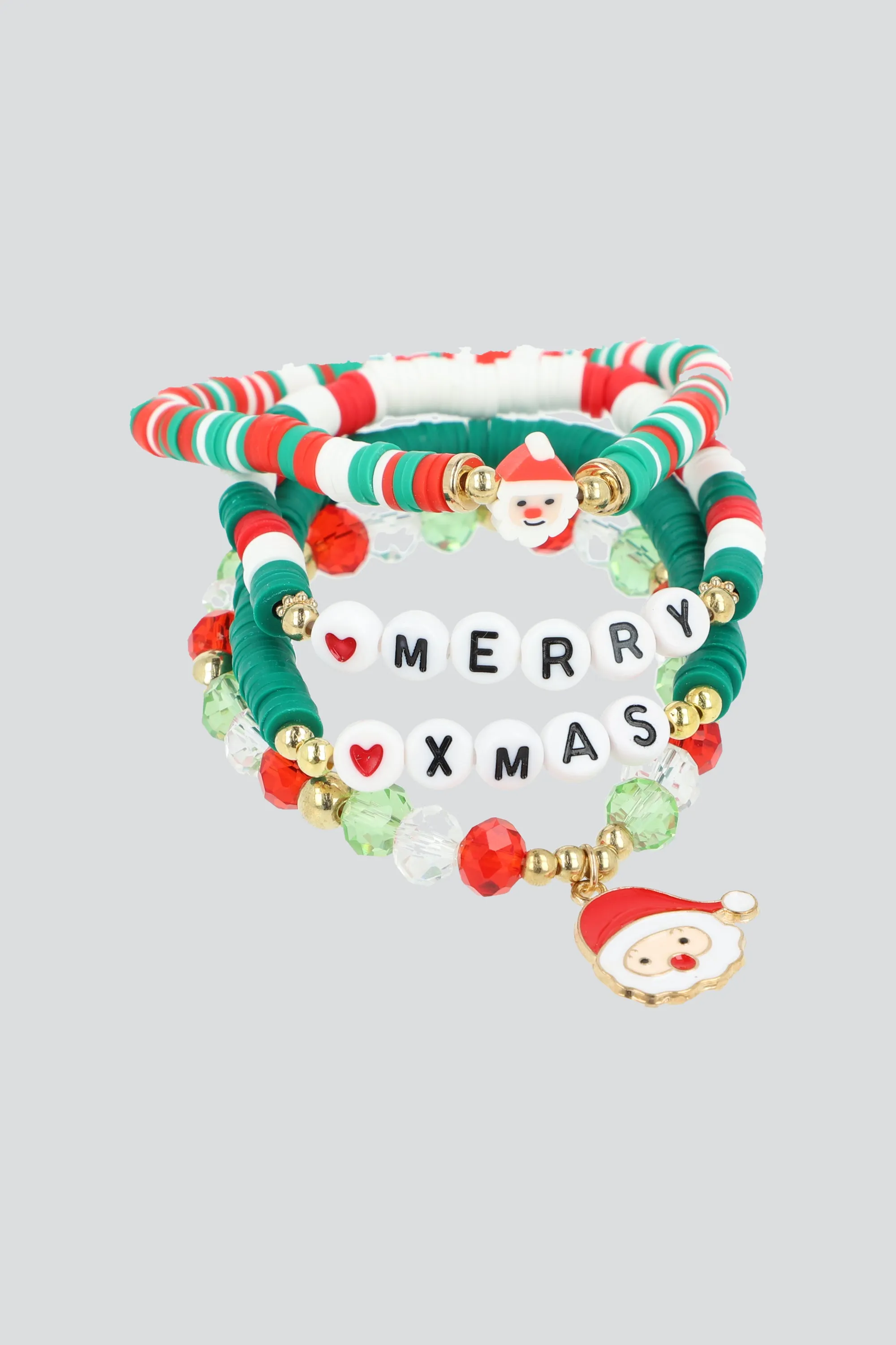 Set pulseras navideñas sold by Shasa product image thumbnail 2