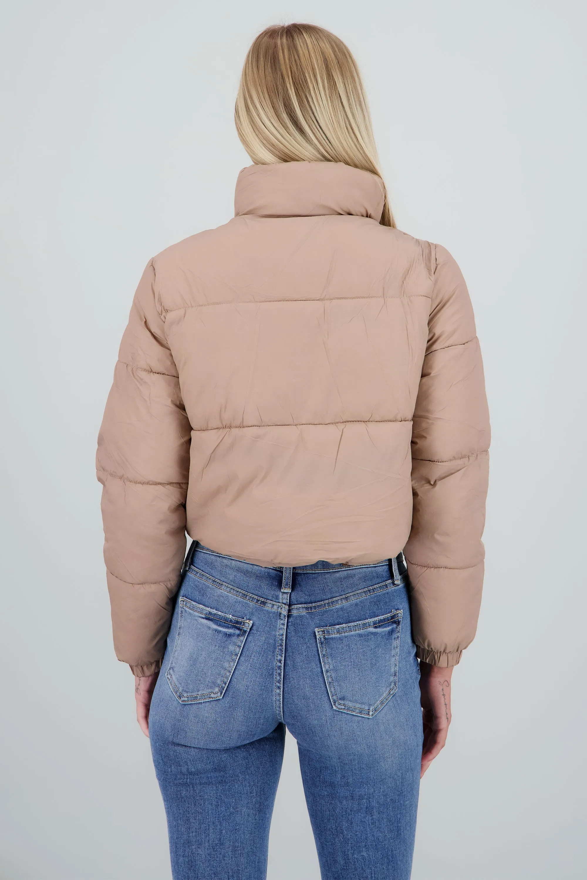 Chamarra puffer crop sold by Shasa product image thumbnail 4