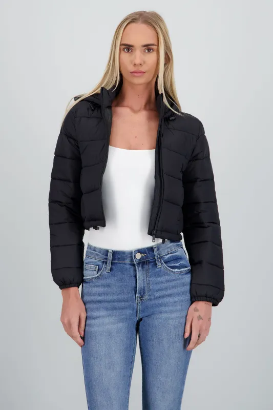 Chamarra puffer con gorro sold by Shasa