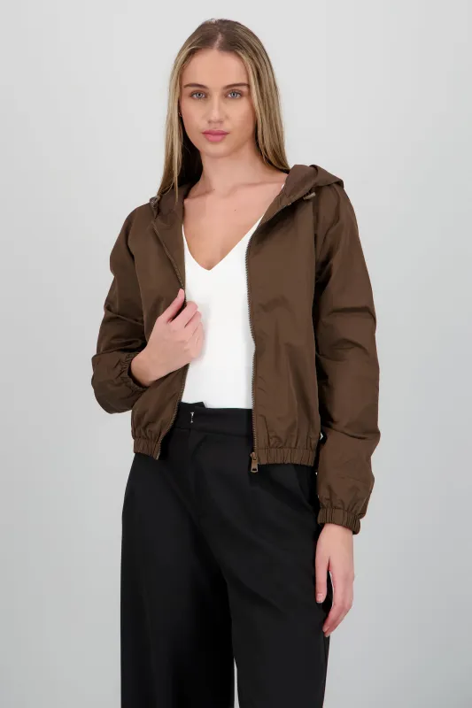 Chamarra ligera con gorro sold by Shasa