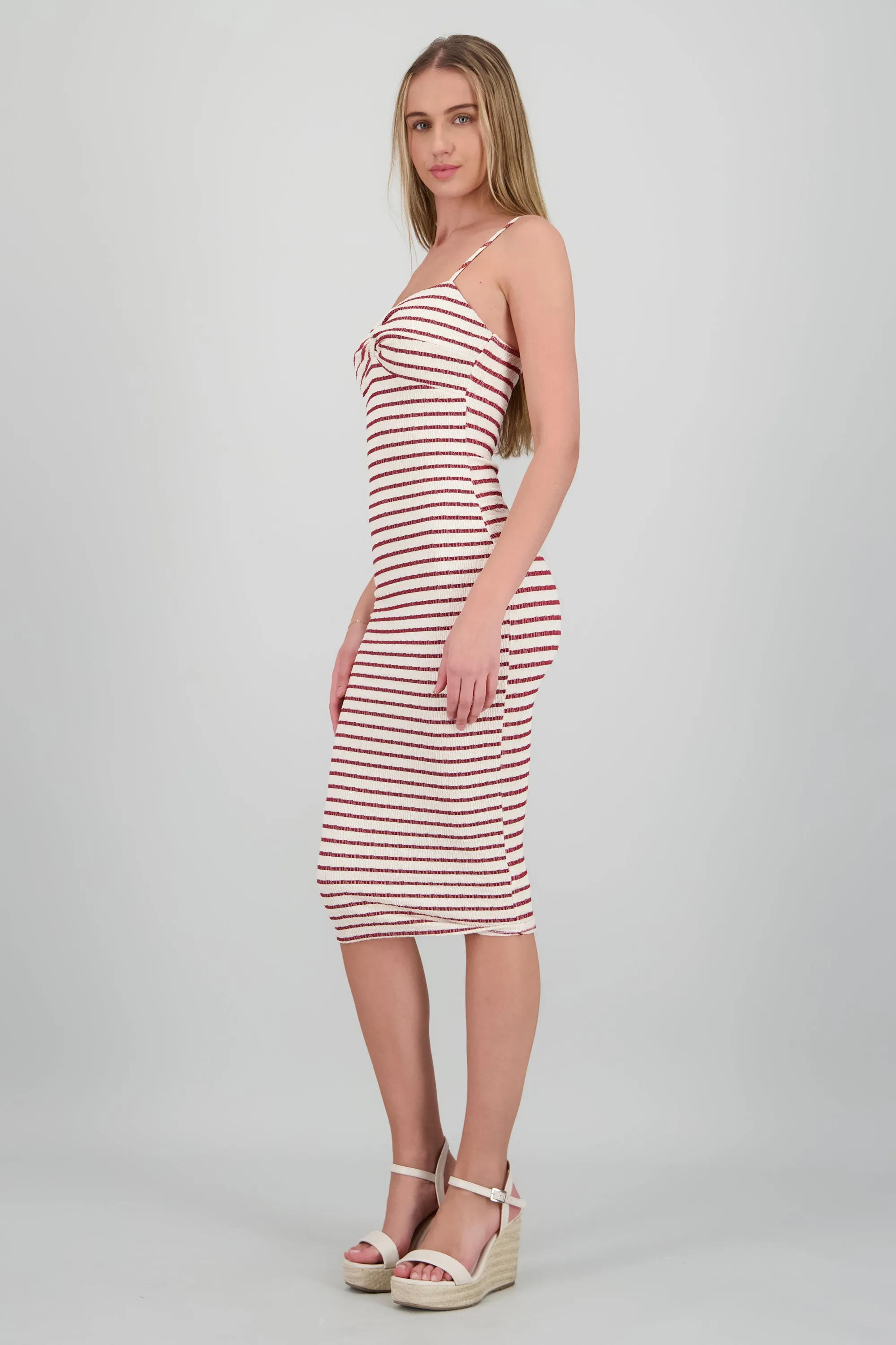 Vestido midi estampado rayas textura sold by Shasa product image thumbnail 3