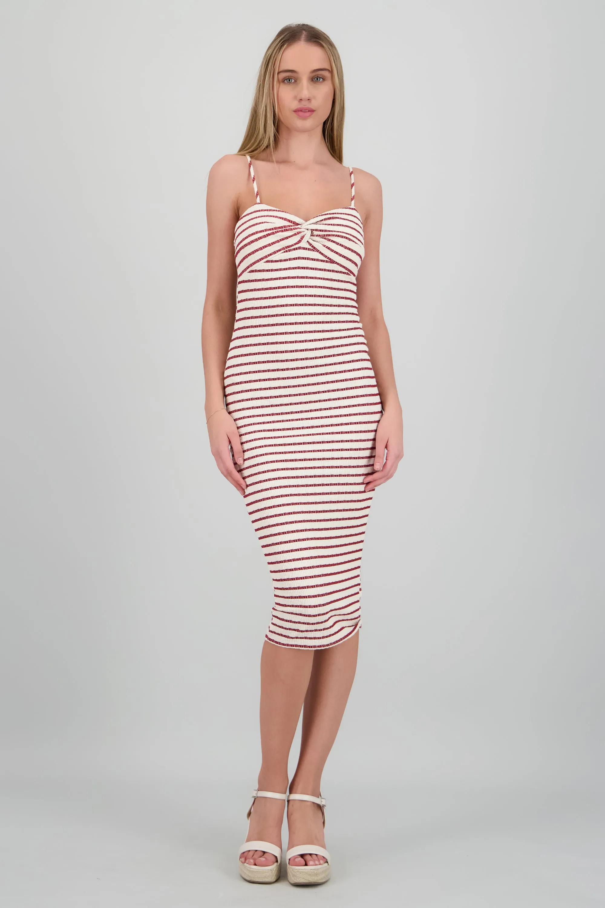 Vestido midi estampado rayas textura sold by Shasa product image thumbnail 2