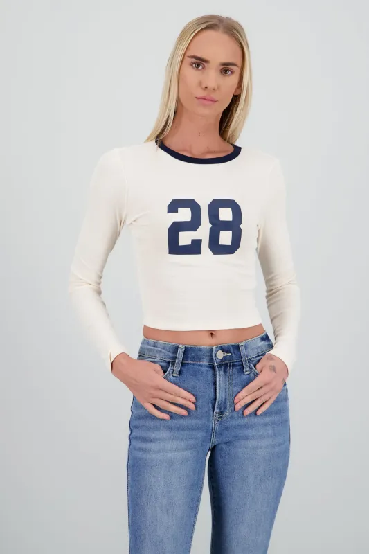 Playera estampado numero sold by Shasa