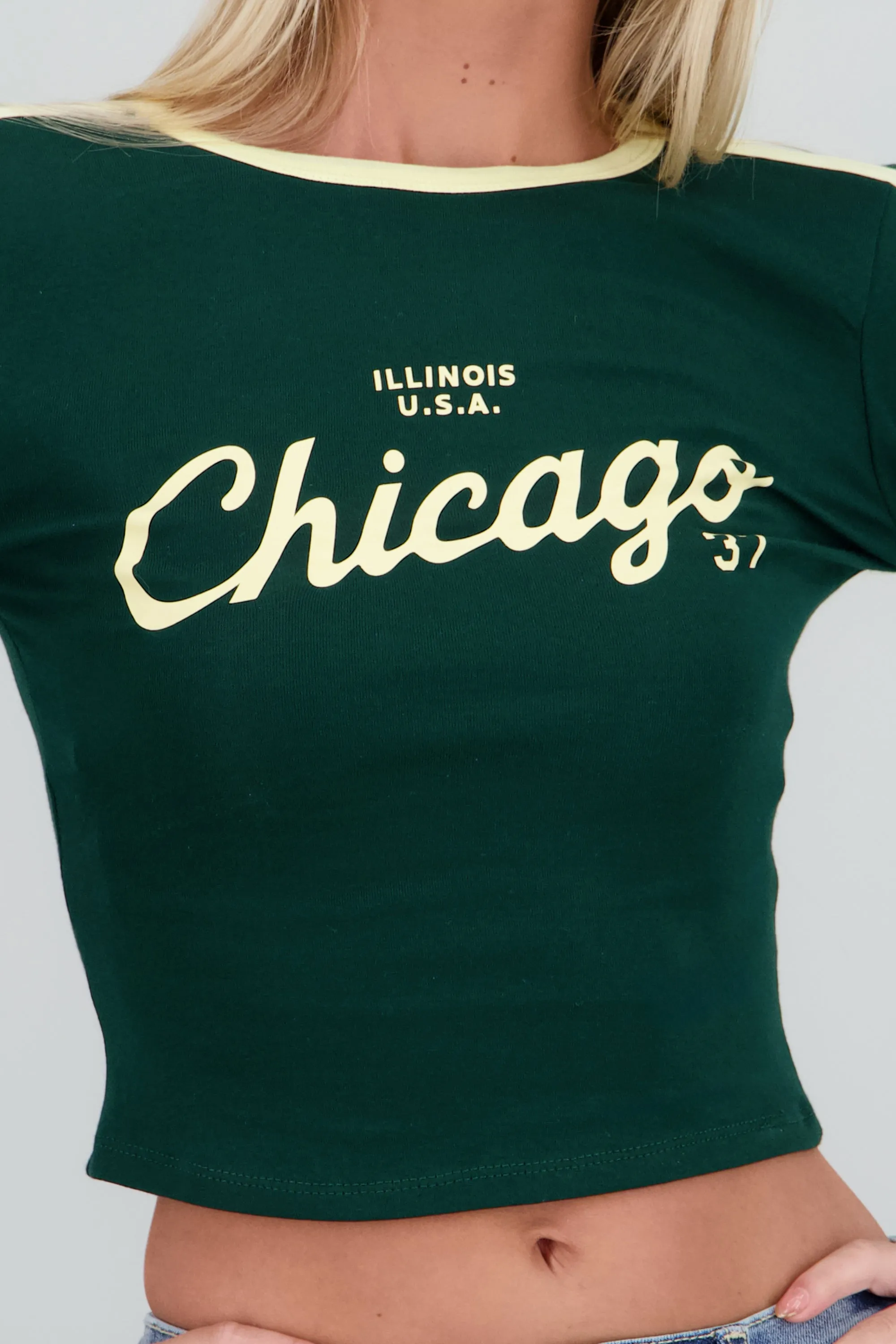 Top lineas contraste manga larga sold by Shasa product image thumbnail 5