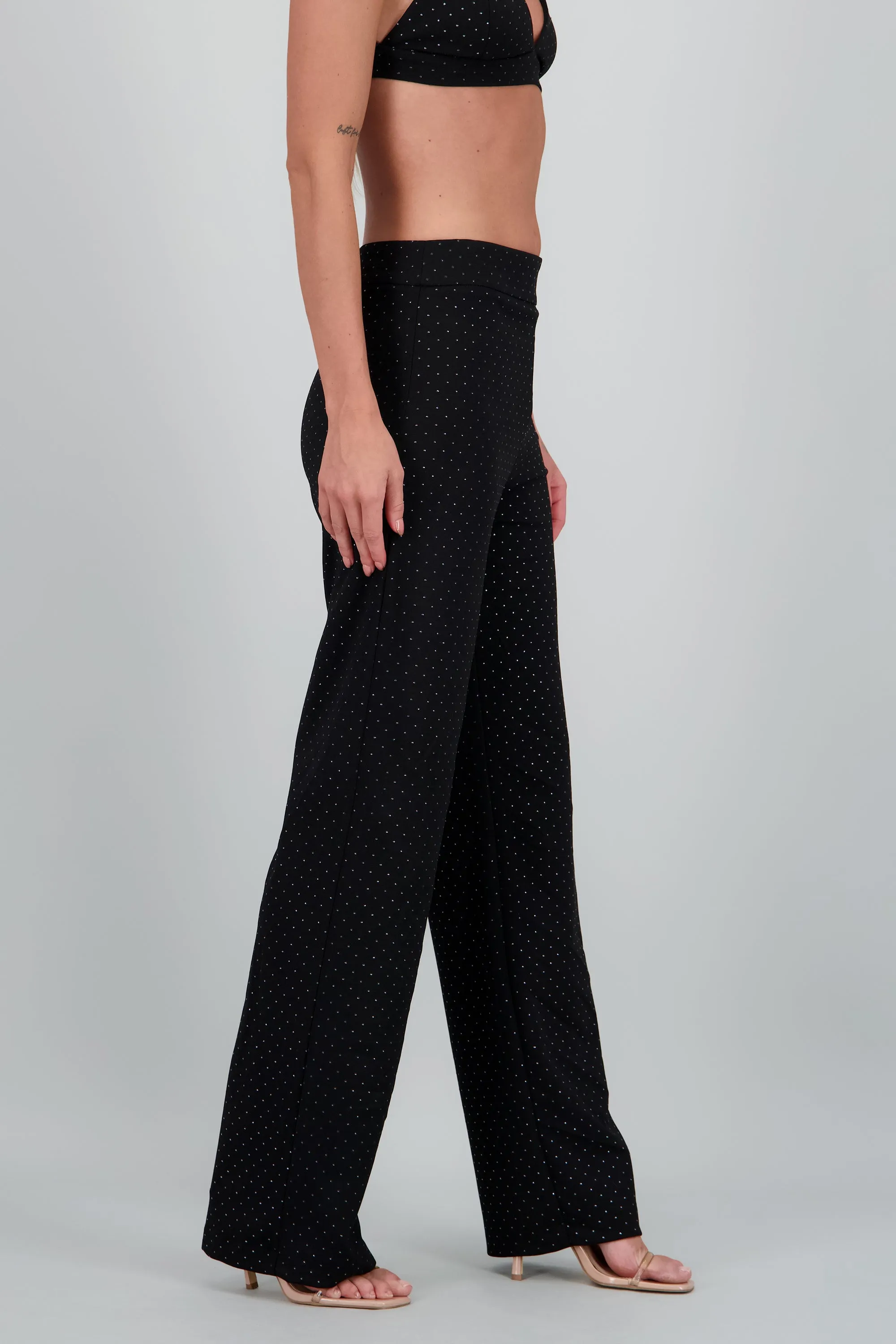 Pantalón recto con brillos sold by Shasa product image thumbnail 3