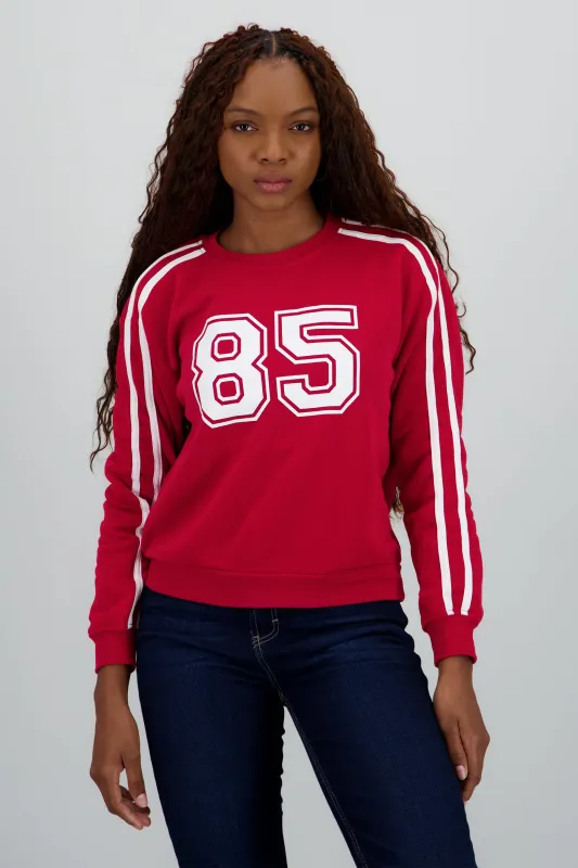 Sudadera lineas contraste número sold by Shasa